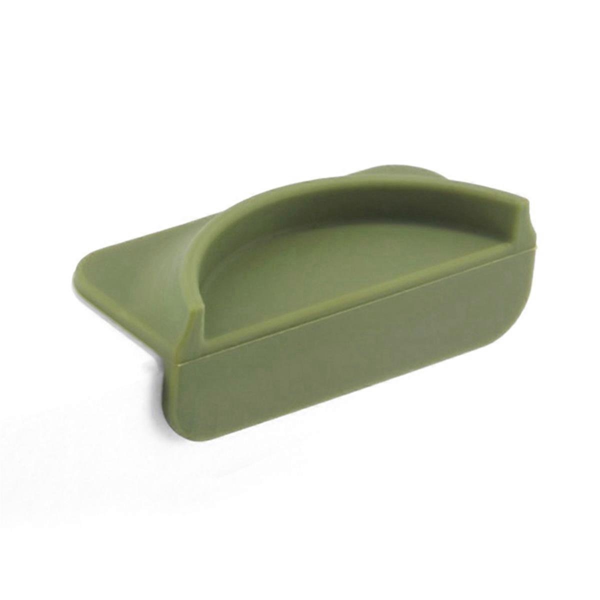Espresso-Kaffee-Stampfermatte, Coffeeware-Stampferwerkzeug, Grün