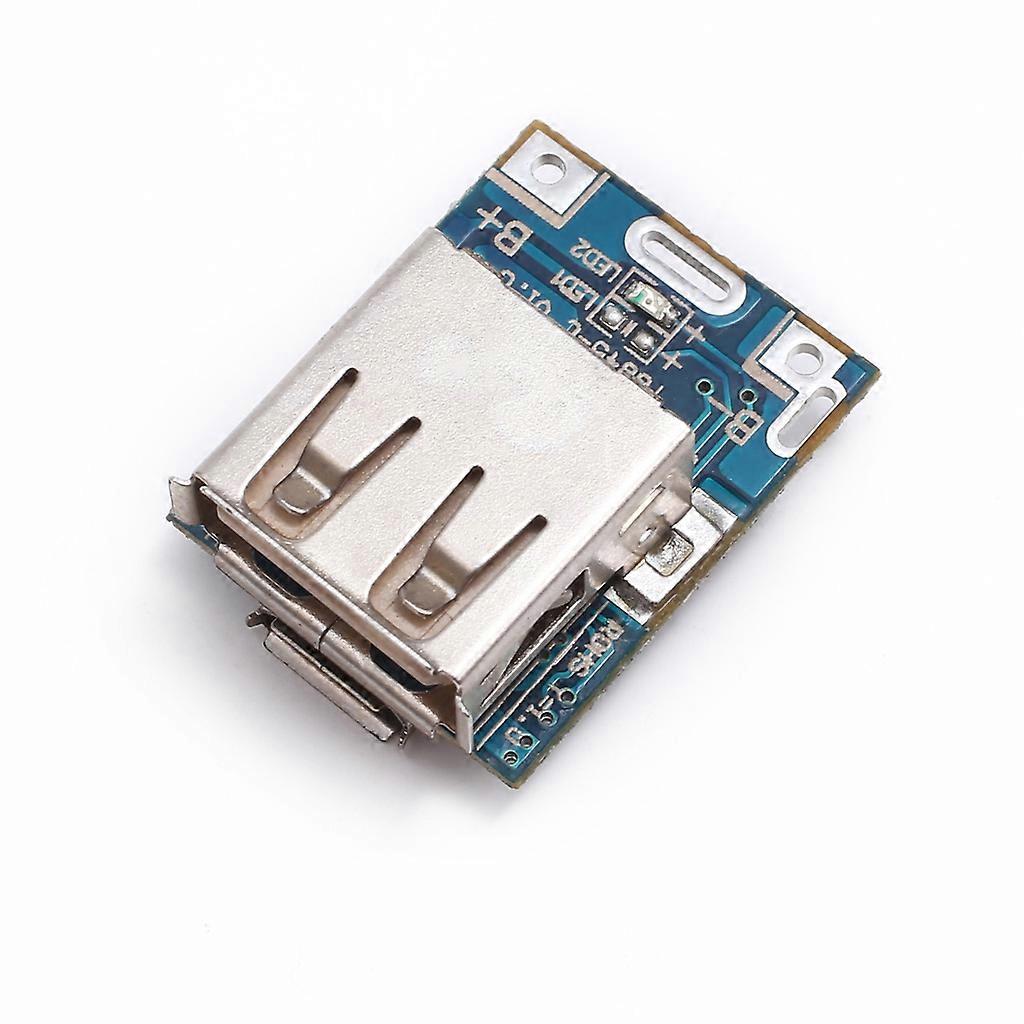 Battery Charging Module Battery Charging Board with Battery for Protection BMS Micro USB 5V 1A Step Up Charge Module  Blue