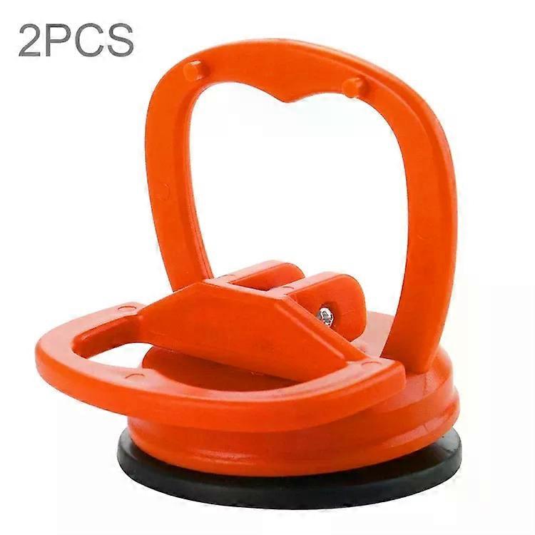 Mini Car Dent Repair Puller-2 PCS Suction Cup Tool,Orange Orange