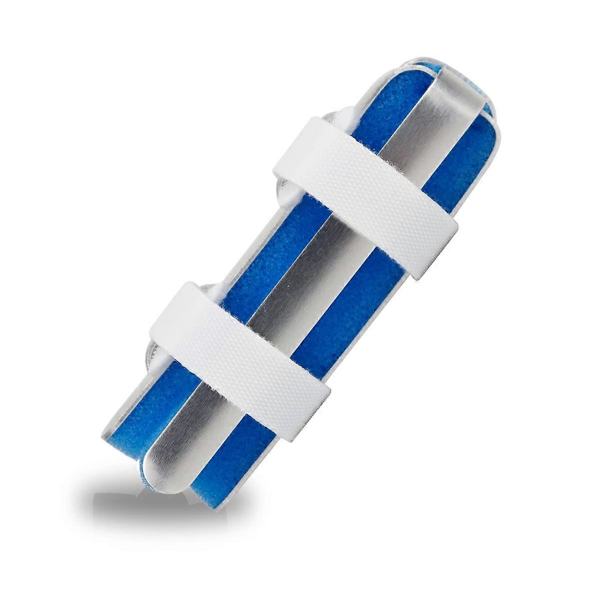 4-Sided Finger Splints for Pain Relief, Metal Support Brace for Finger Recovery, Large Size, Injury Correction Splint