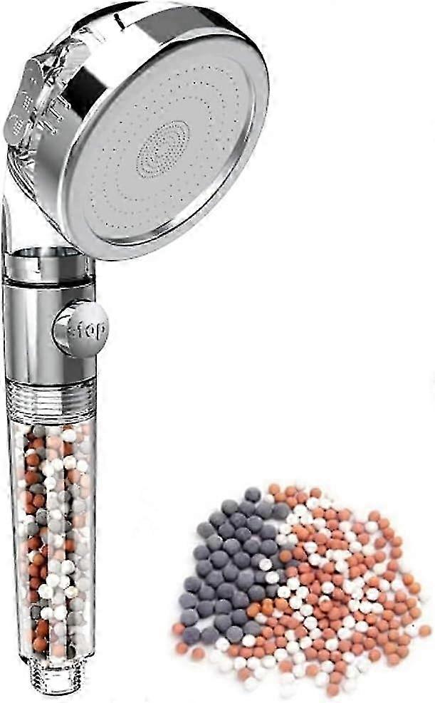 JiaWei Extendable Shower Head Set with Telescopic Spring Hose Comfortable for Washing 3xZ