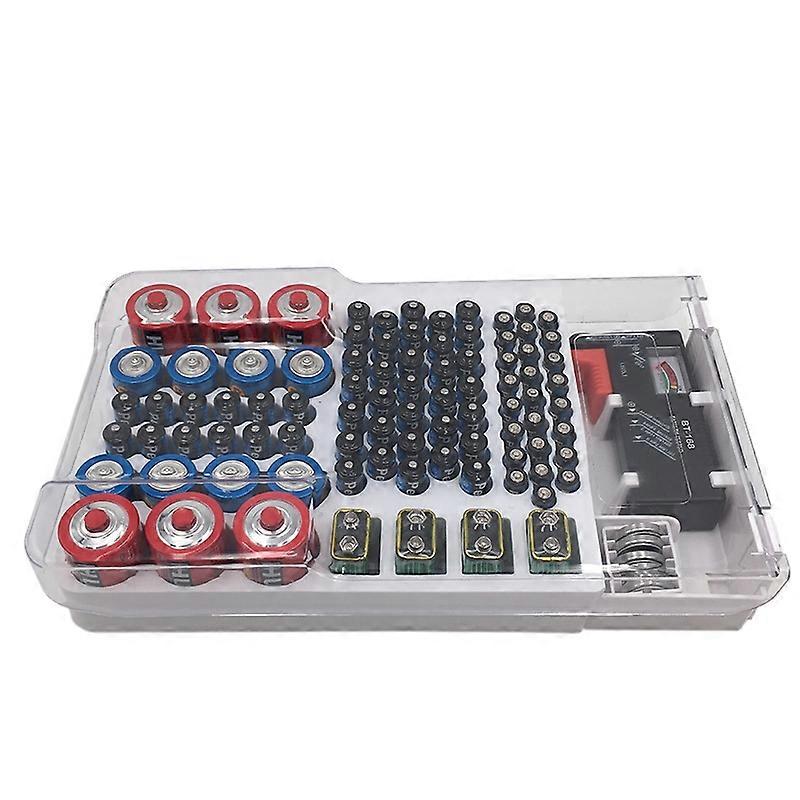 JK-19070823 Battery Storage Box With Battery Capacity Tester