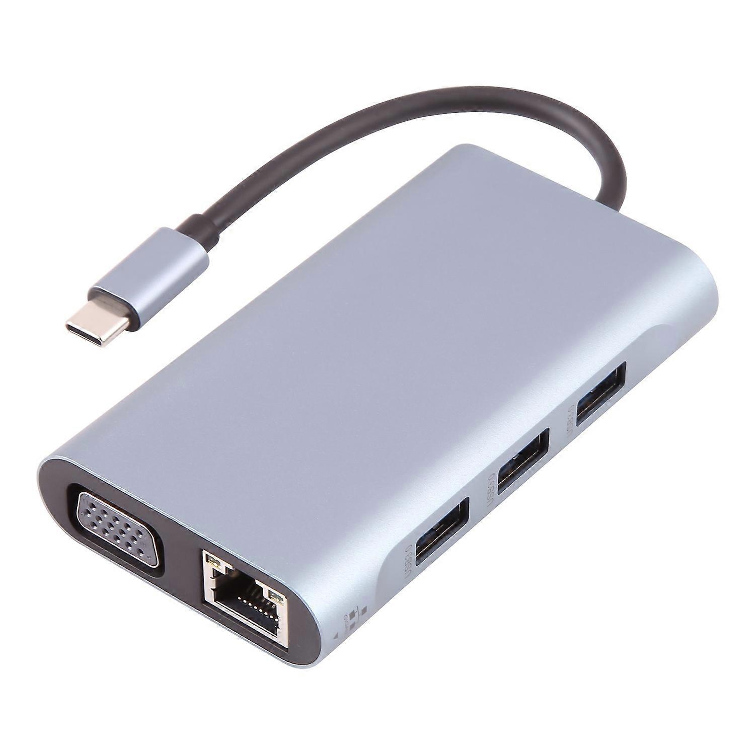7 in 1 USB-C / Type-C to USB Docking Station