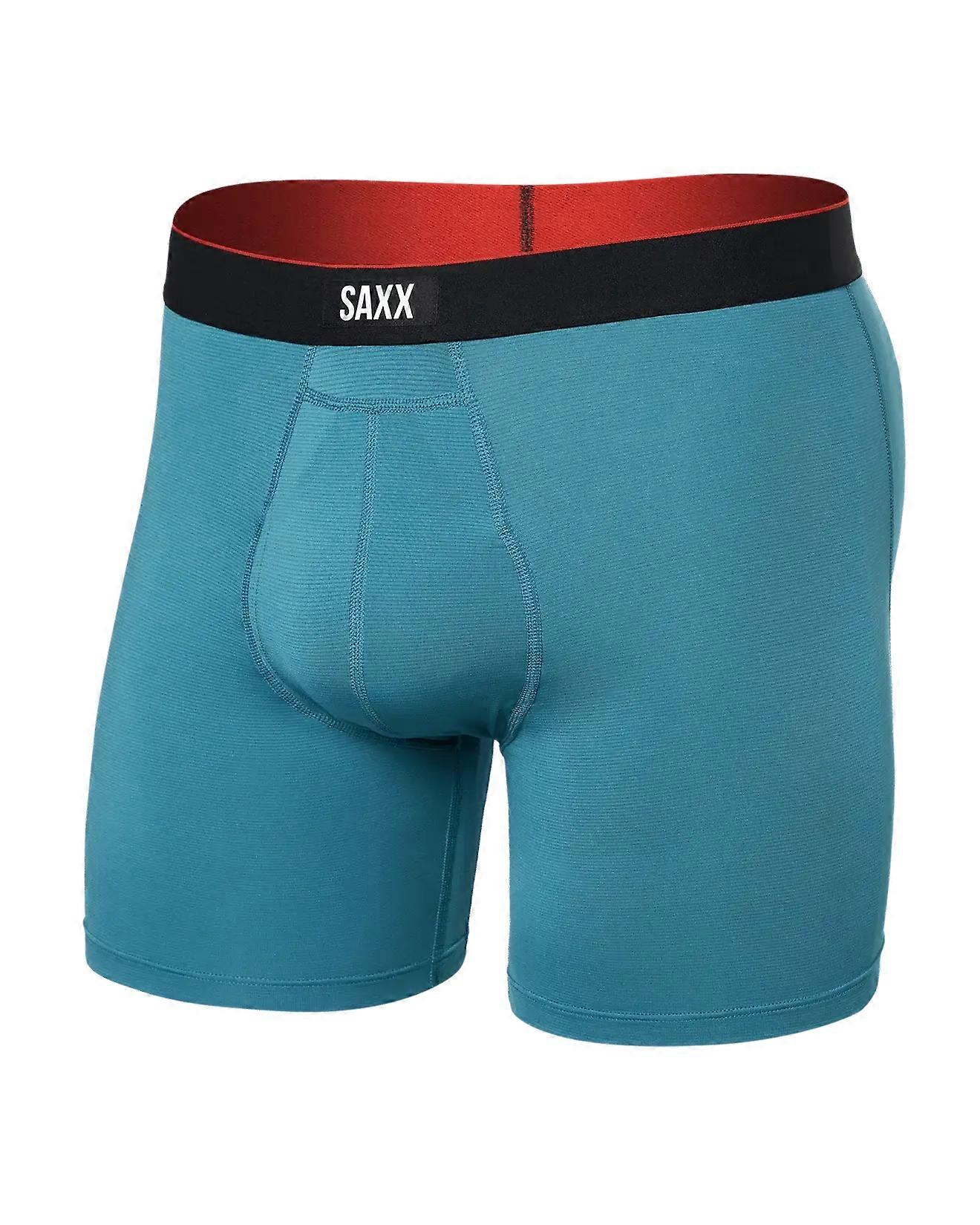 Saxx Multi-sport Performance Mesh Boxer Brief 6" - Hydro Blue