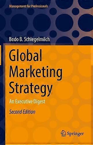 Global Marketing Strategy by Bodo B. Schlegelmilch Hardback Book