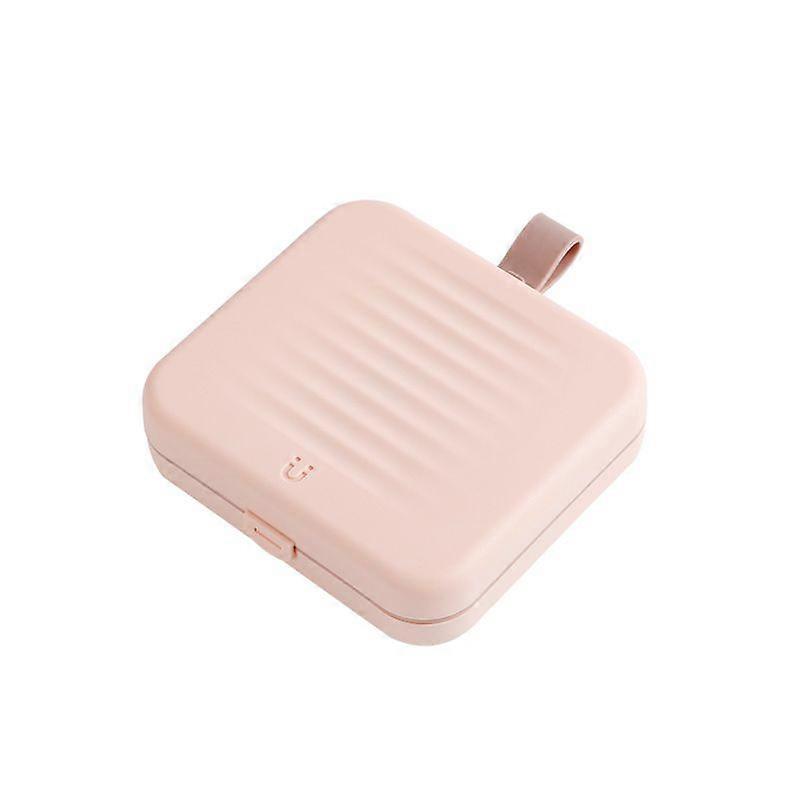 Magnetic Needle Thread Box Mini Sewing 21pcs kit for Home, Pink