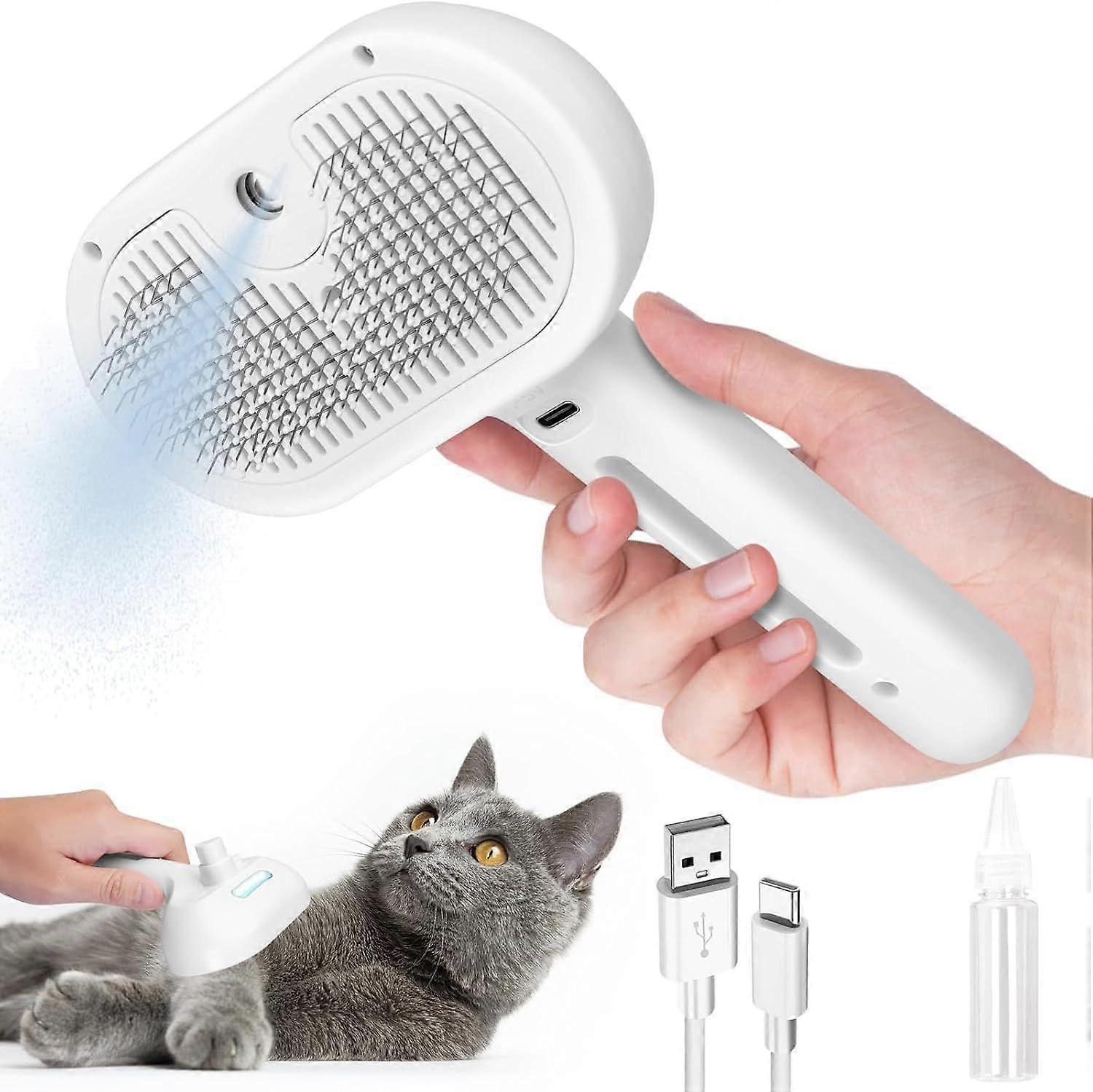 Pet Steam Brush For pet hair combing