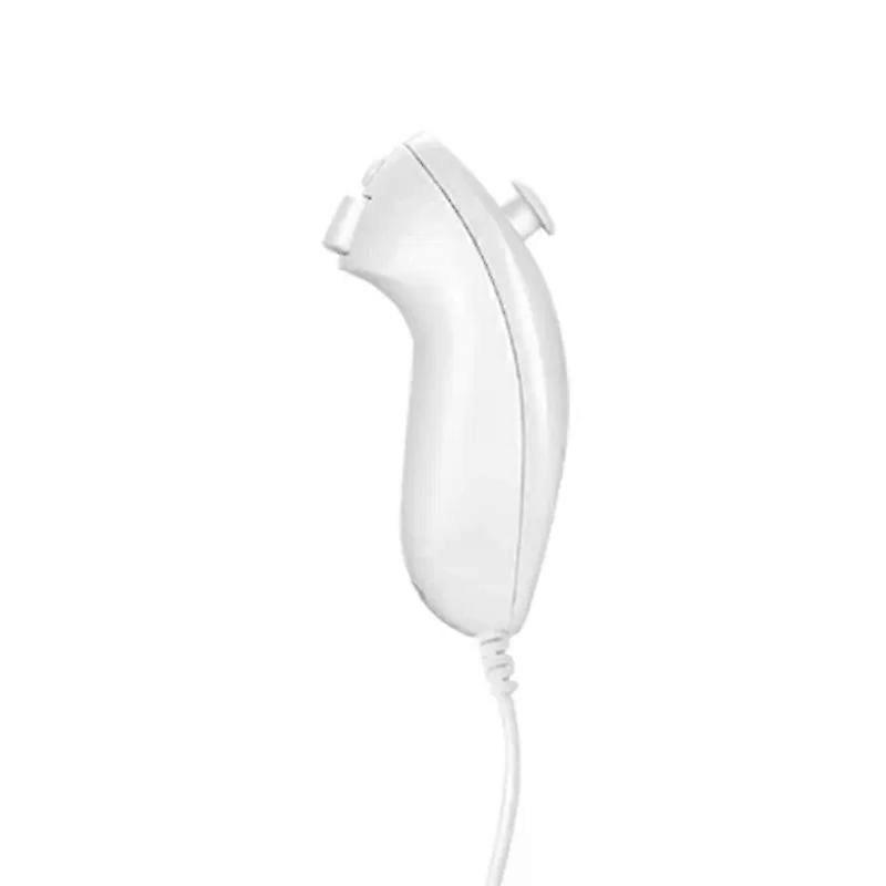 2PCS Remote Controller with Nunchuck Controller compatible for Wii Console Wireless Gamepad with Motion Plus compatible for Wii Games Control