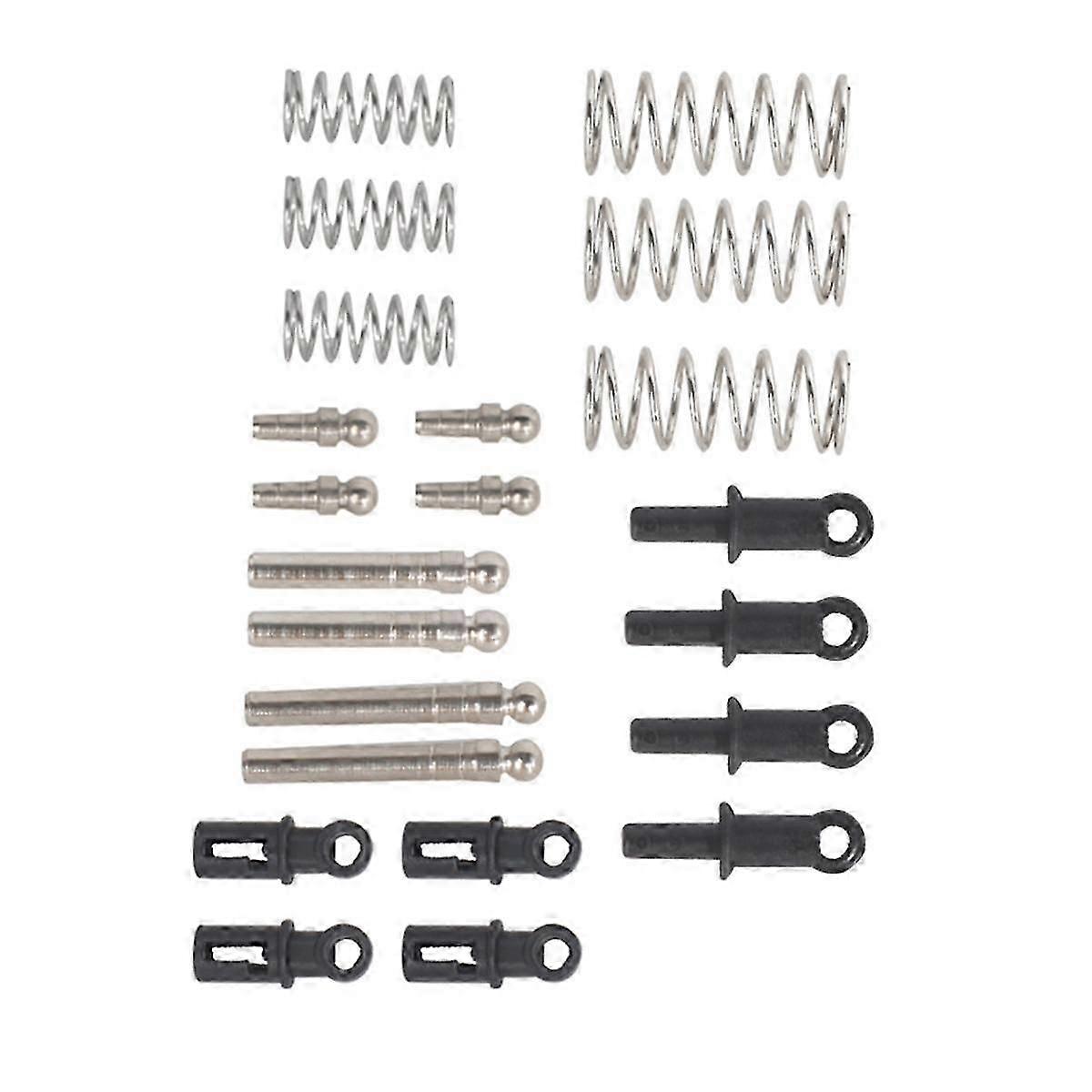 1/18 LDRC A86 LD1801 LD1802 LD1803 LD1804 A01 A02 Ön ve Arka Amortisör RC Araba Yükseltme Parçaları için