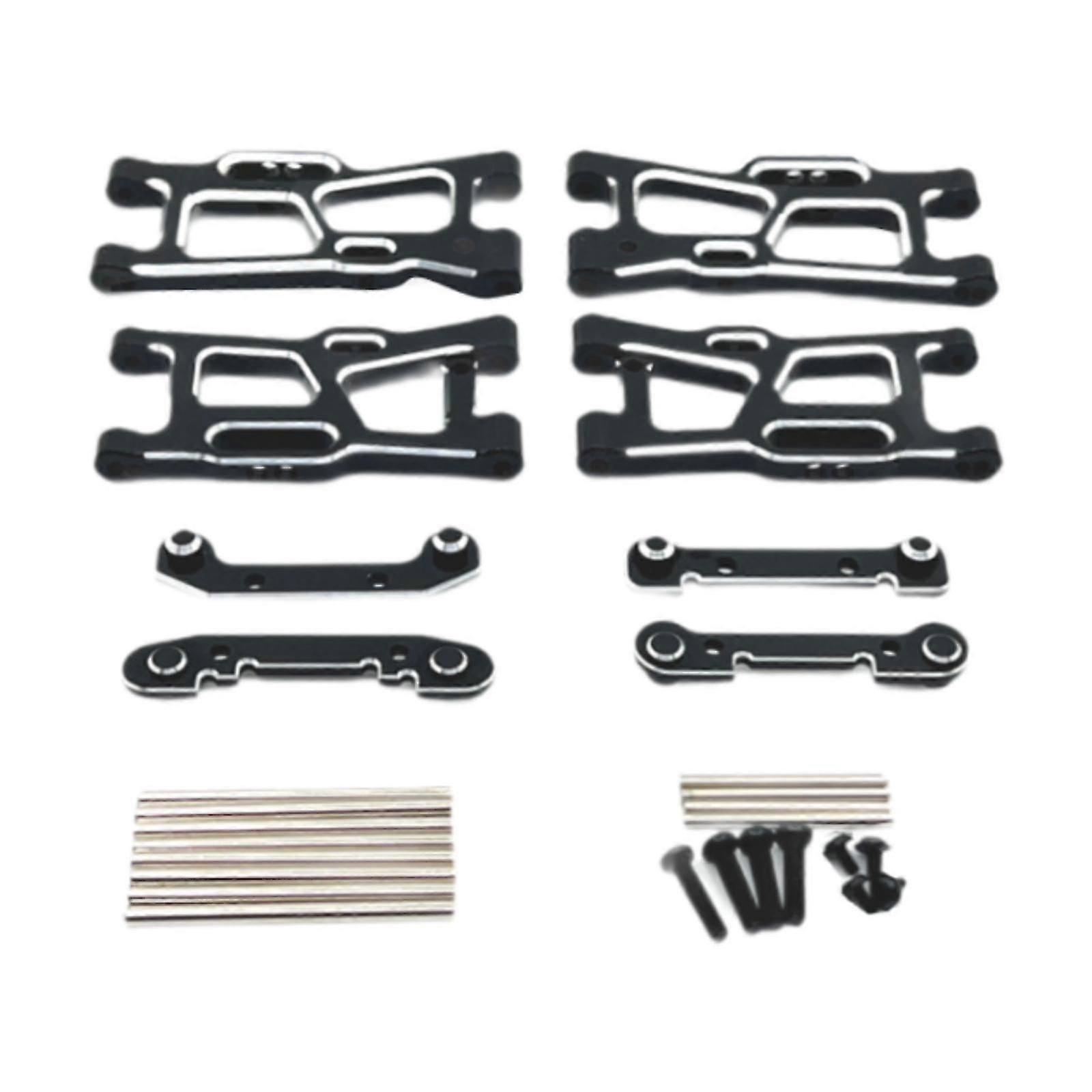 RC Front Rear Arm Linkage Rod,RC Model Vehicle Parts,DIY Sturdy Front Rear Arm Parts Set for 124017 124008 1/14 1/12 Scale RC