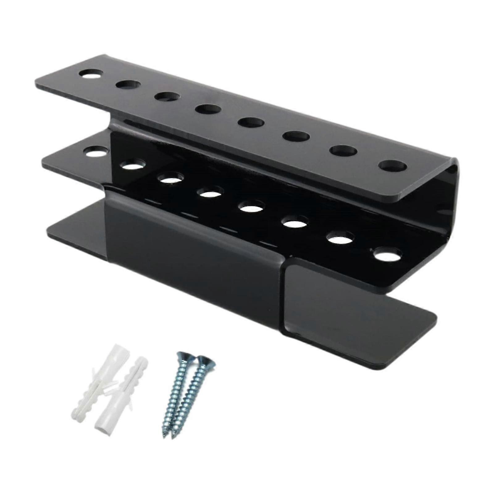 Dart Holder Dart Board Shelf Portable Wall Mounted Desktop Training 8 Holes Acrylic Indoor Dart Rack for Use Garage Wall Home