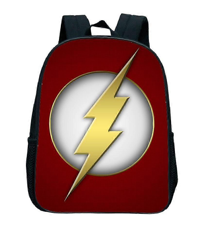 12 אינץ' ילדי גיבורי על ילדים תיקי בית ספר קריקטורה פלאש מן סטודנטים תרמיל גן בנים בנות תיק גב מוצ'ילה