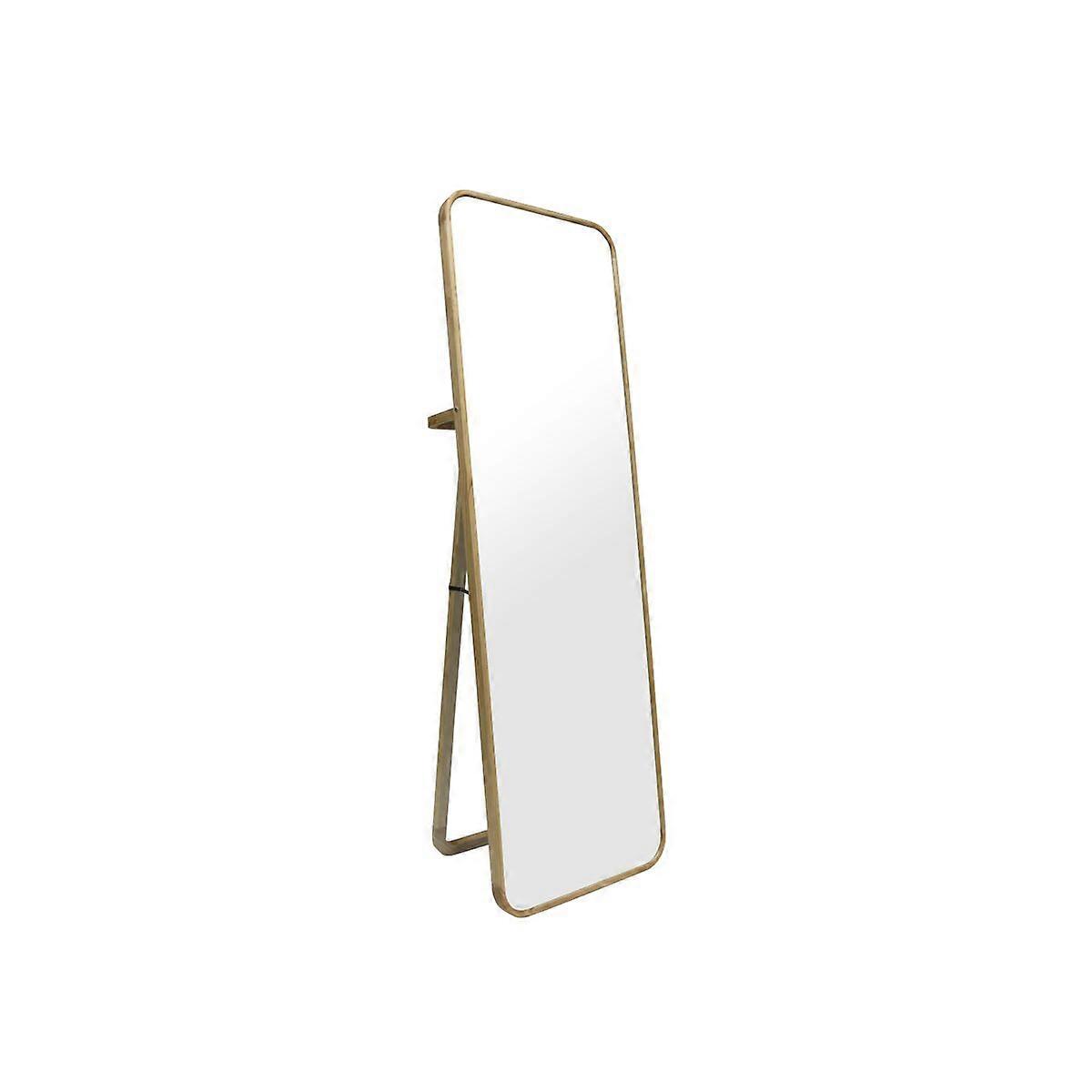 Dressing Mirror Home ESPRIT Natural Crystal Pine 52 x 40 x 167 cm