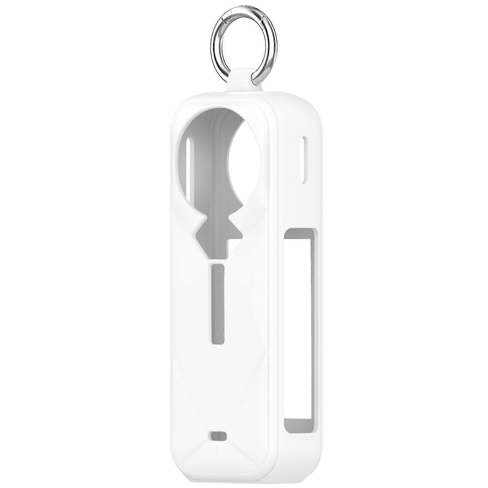 Portable Camera Silicone Protective Case Accessories for Insta360 X5 (White)