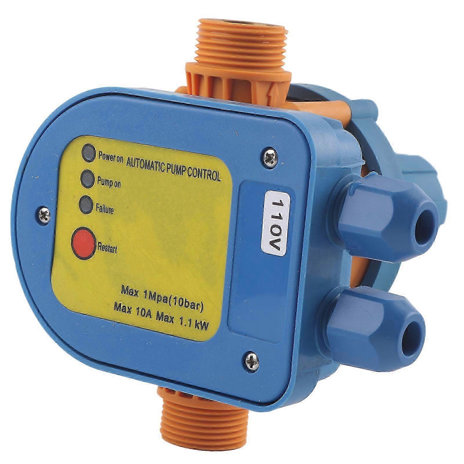 Water Pump Pressure Switch Adjustable Automatic Controller 1.52.2bar Waterproof 110V120V 0.75KW