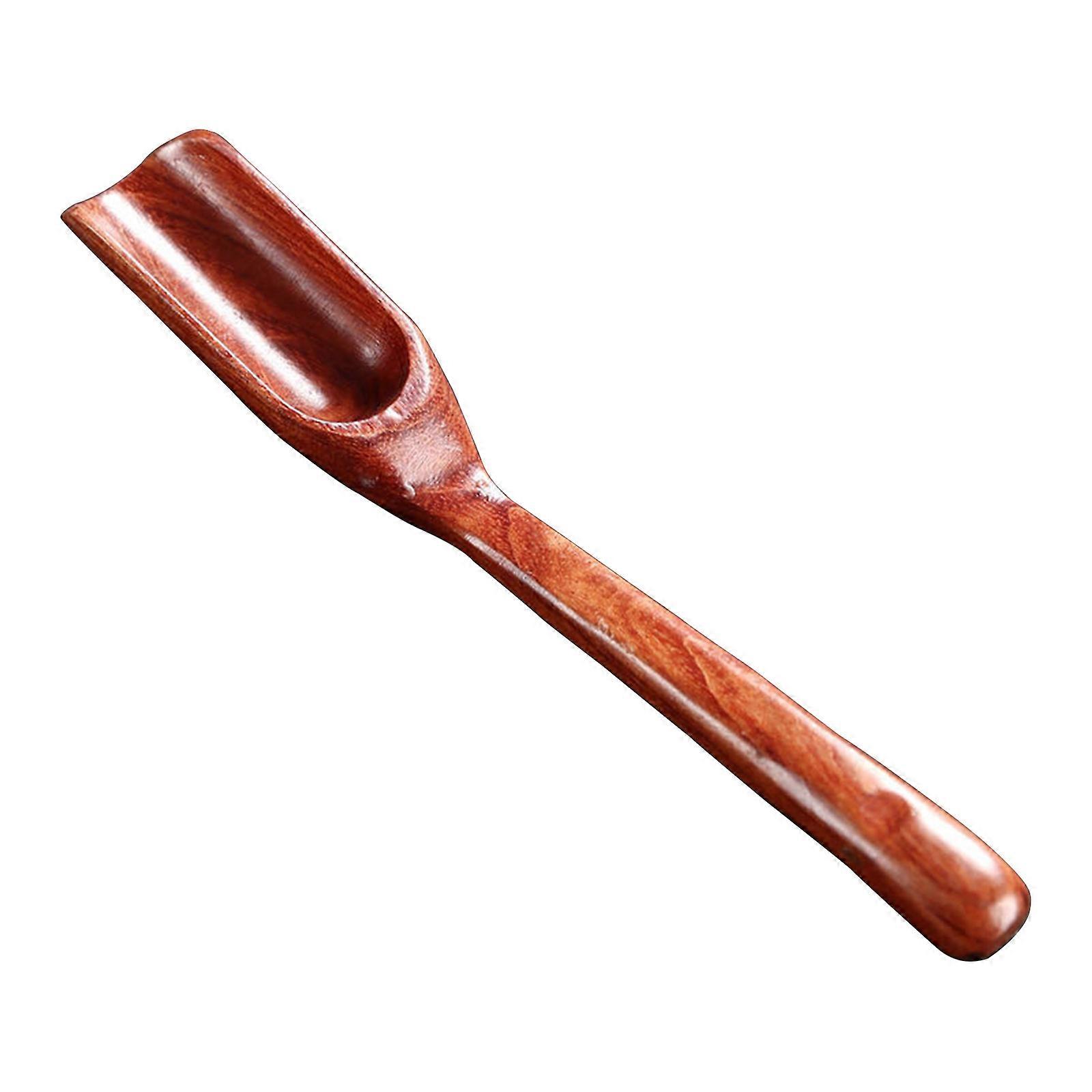 Chinese Kung Fu Tea Scoop Shovel Bamboo Retro Style Easy to Clean and Use Gift Perfect for Small Jars of Jam Spices Tool