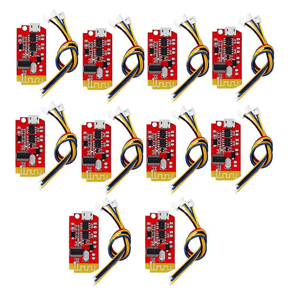 10PCS CT14 Stereo Bluetooth 4.2 Power Amplifier Board Module