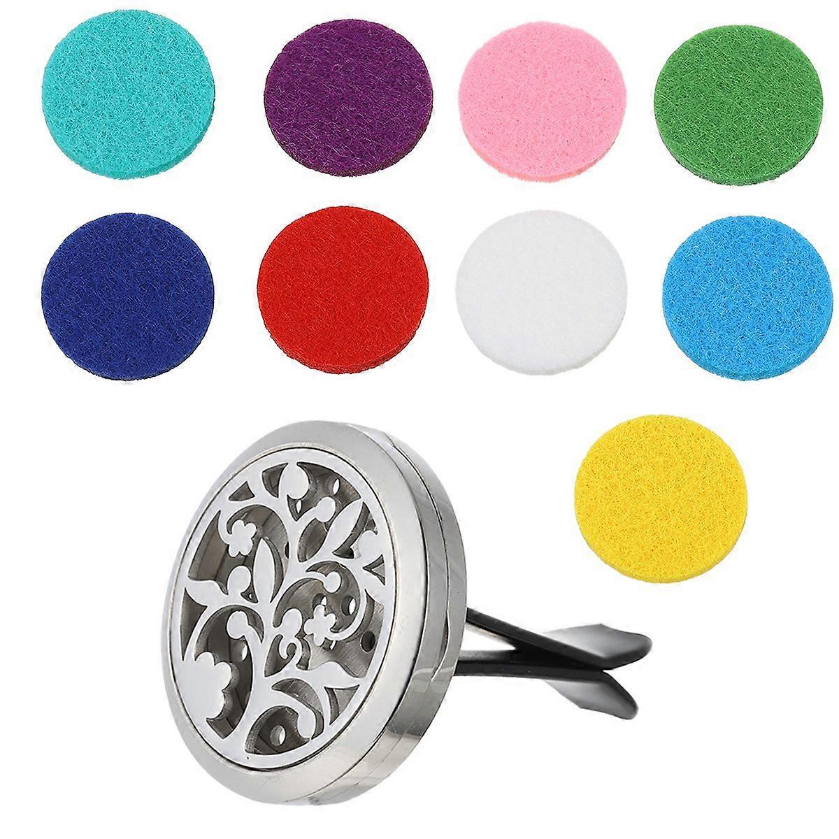 Hollow Car Aromatherapy Clip Vent Diffuser Car Decoration (Assorted Color)