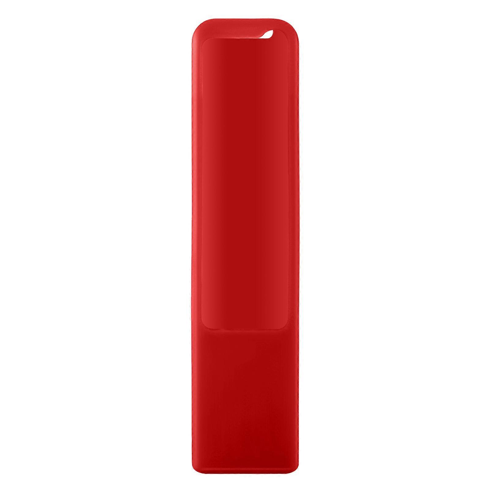 Silicone Protective Controller Sleeves Cases for TX800P TV Remote Control Cases Skin-Friendly Cover Pouch Guard red