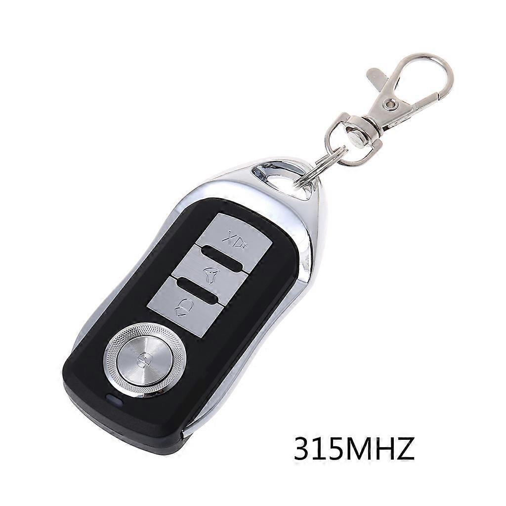 4 Channel Coding Copy Duplicator Remote Control 315/433MHz RF Transmitter Controller for Electric Vehicle Alarm Device  White