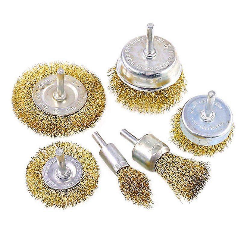 High quality  Wire brush with rod grinding wheel rust removal wire wheel