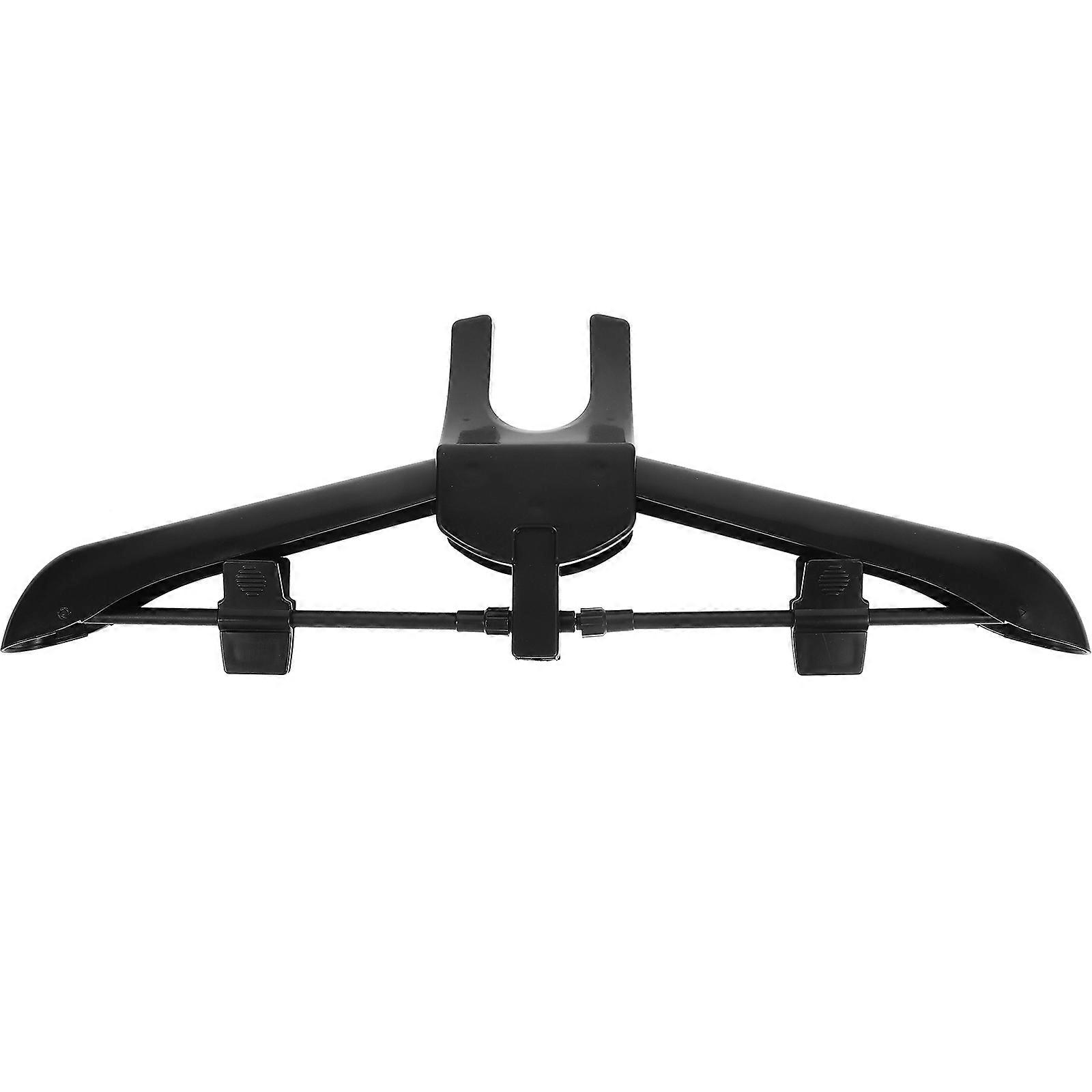 Here's a polished product description based on your input:
**Foldable Garment Steamer Hanger for Clothes – Plastic Handheld Ironing Rack with