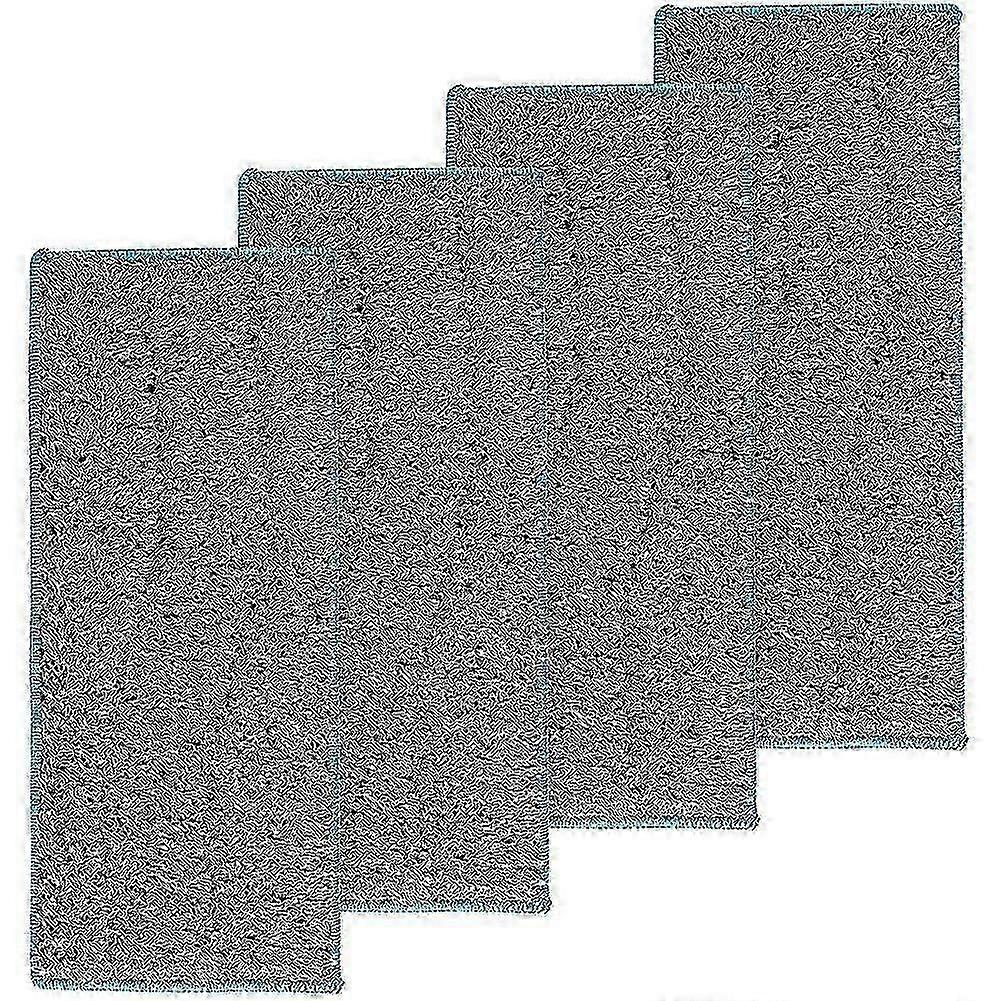 Washable Reusable M6 Wet Mopping Pads - 4 Pack Replacement