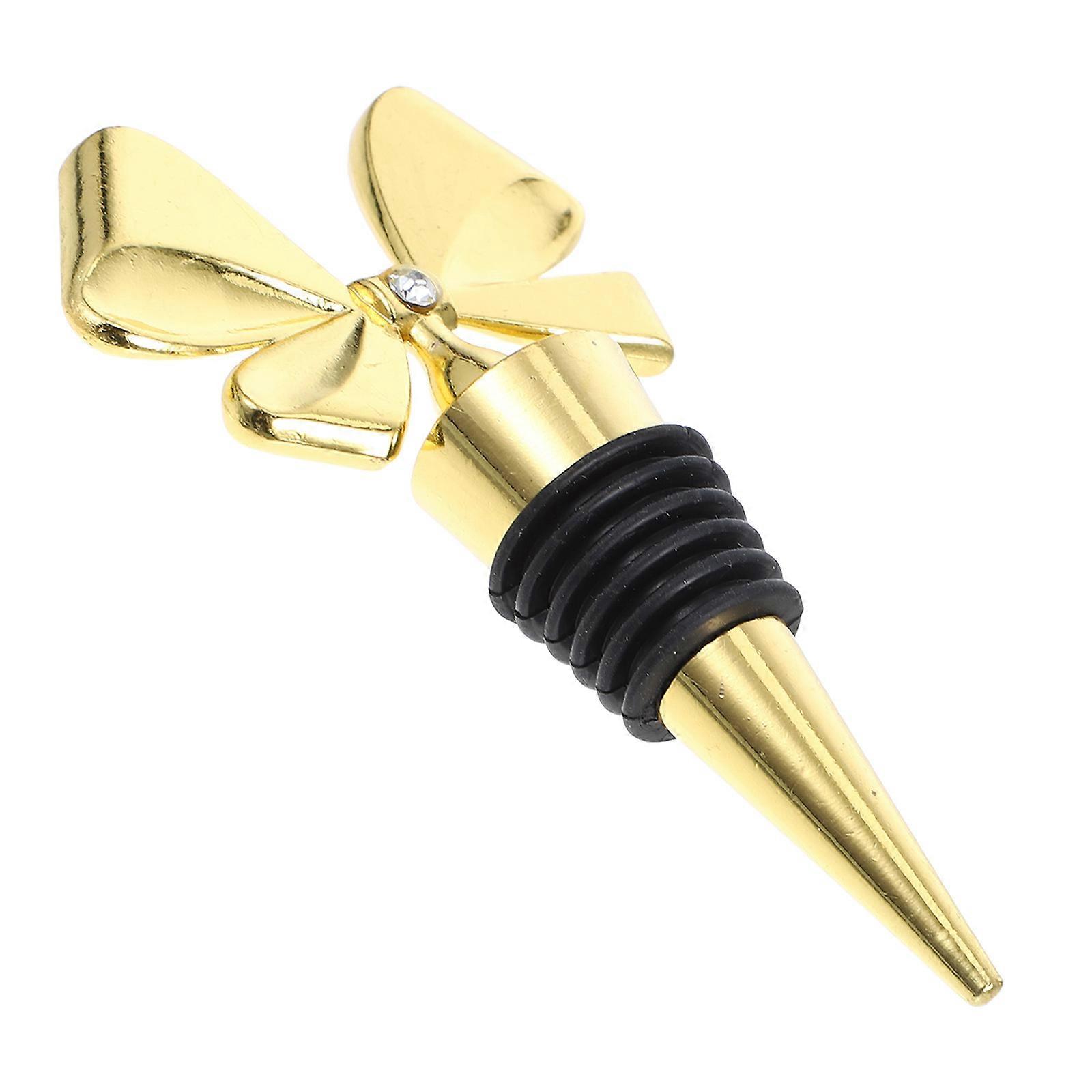 Stylish Beverage Accessories, Bow Shaped Stoppers, Enhance Your Wedding Decor