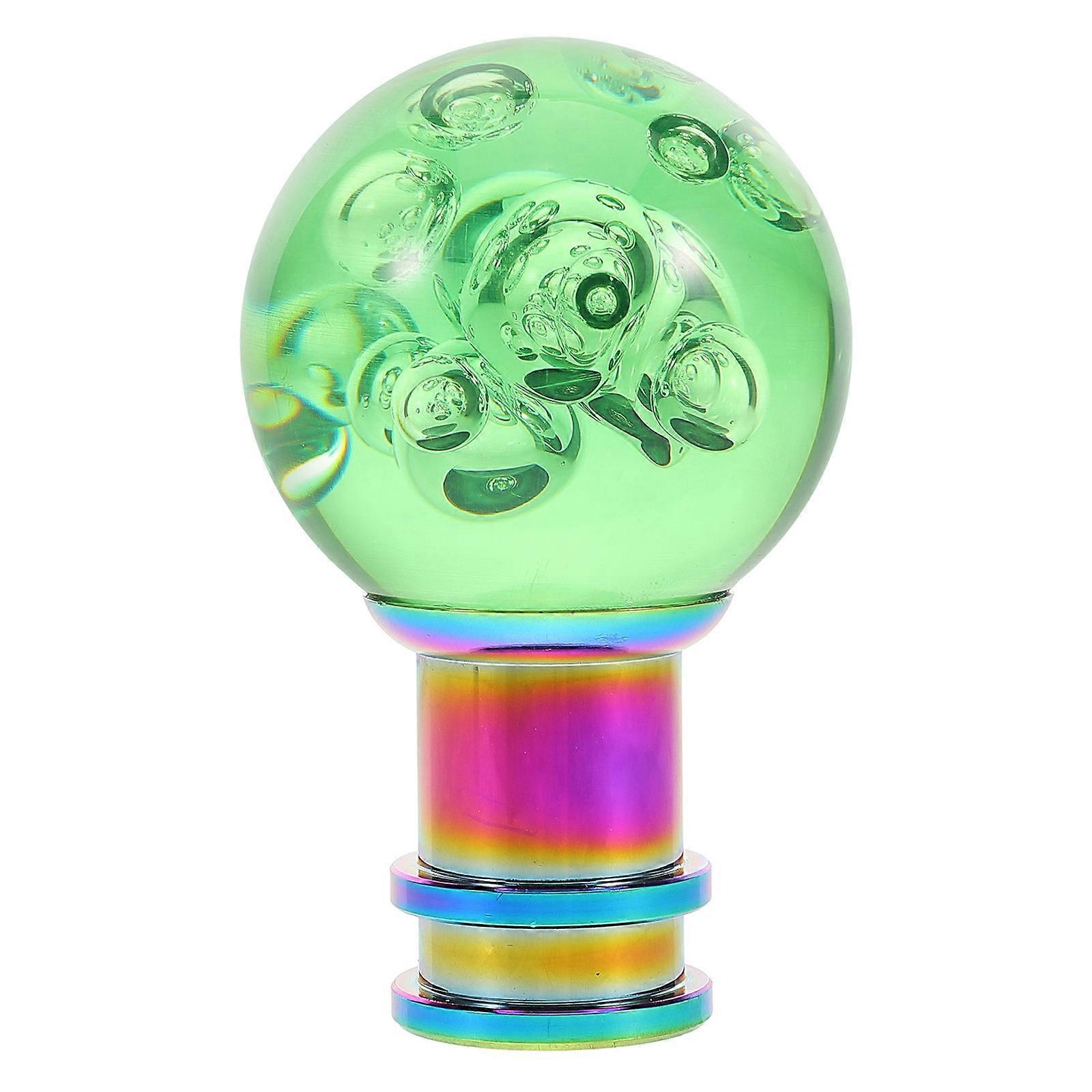 Crystal Shift Knob Round Ball Car Modification Gear Shifting Easy Installation 1Set
