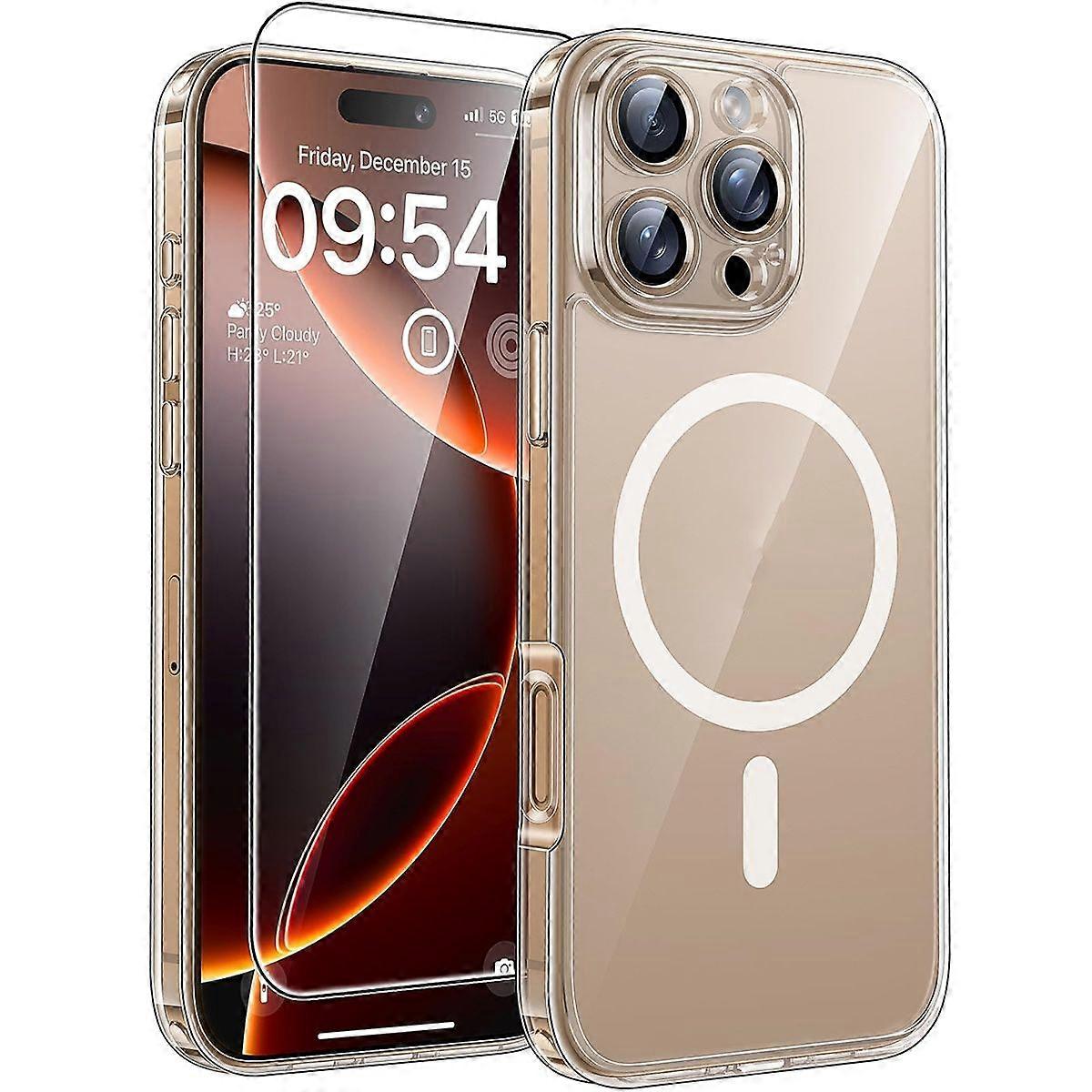 APPLE Clear Case with MagSafe Back Cover, Apple, iPhone 16 Pro, Clear