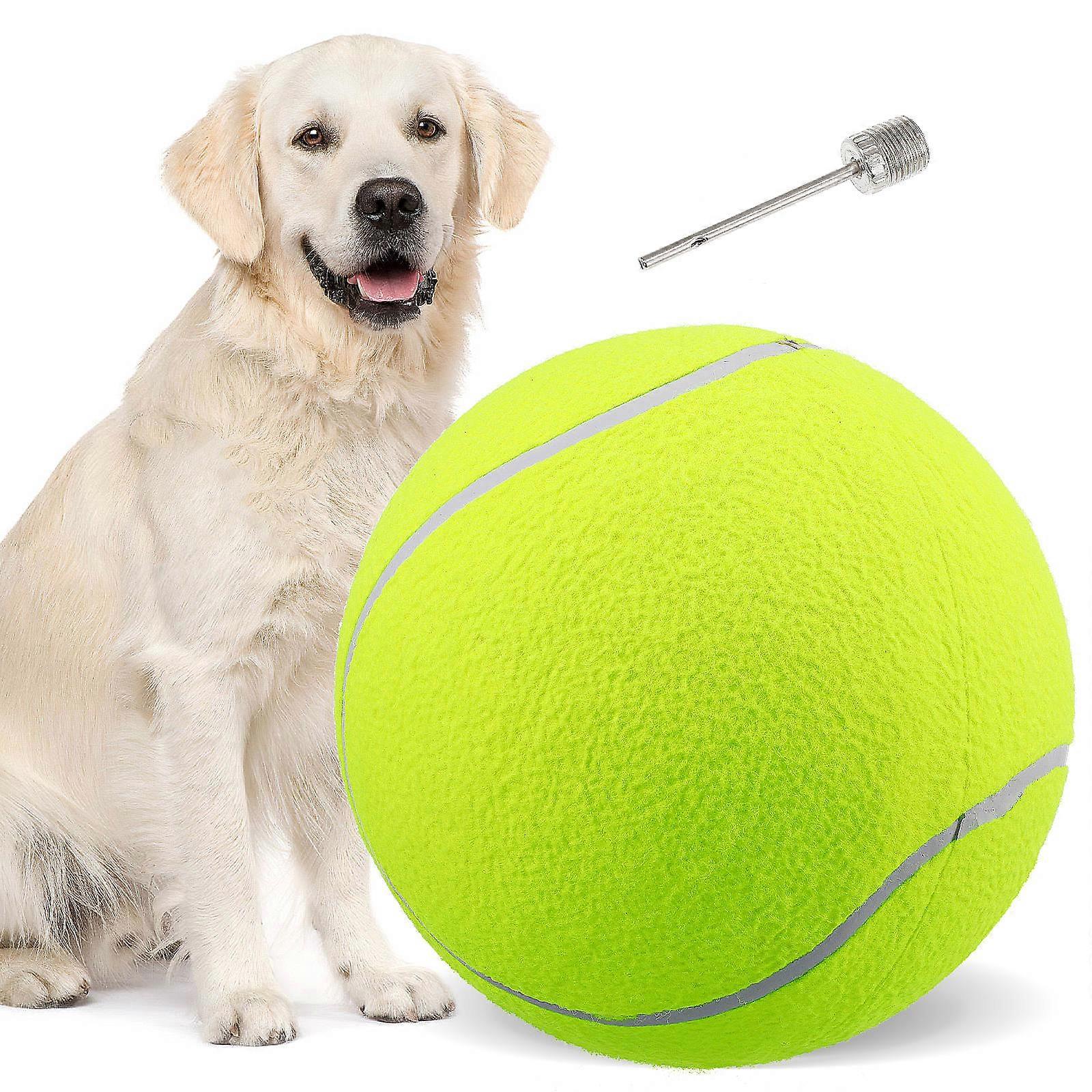 Extra Durable Large Tennis Ball for Pets – Ideal for Outdoor Play, Beach Fun, and Chew Resistant Games for Big Dogs