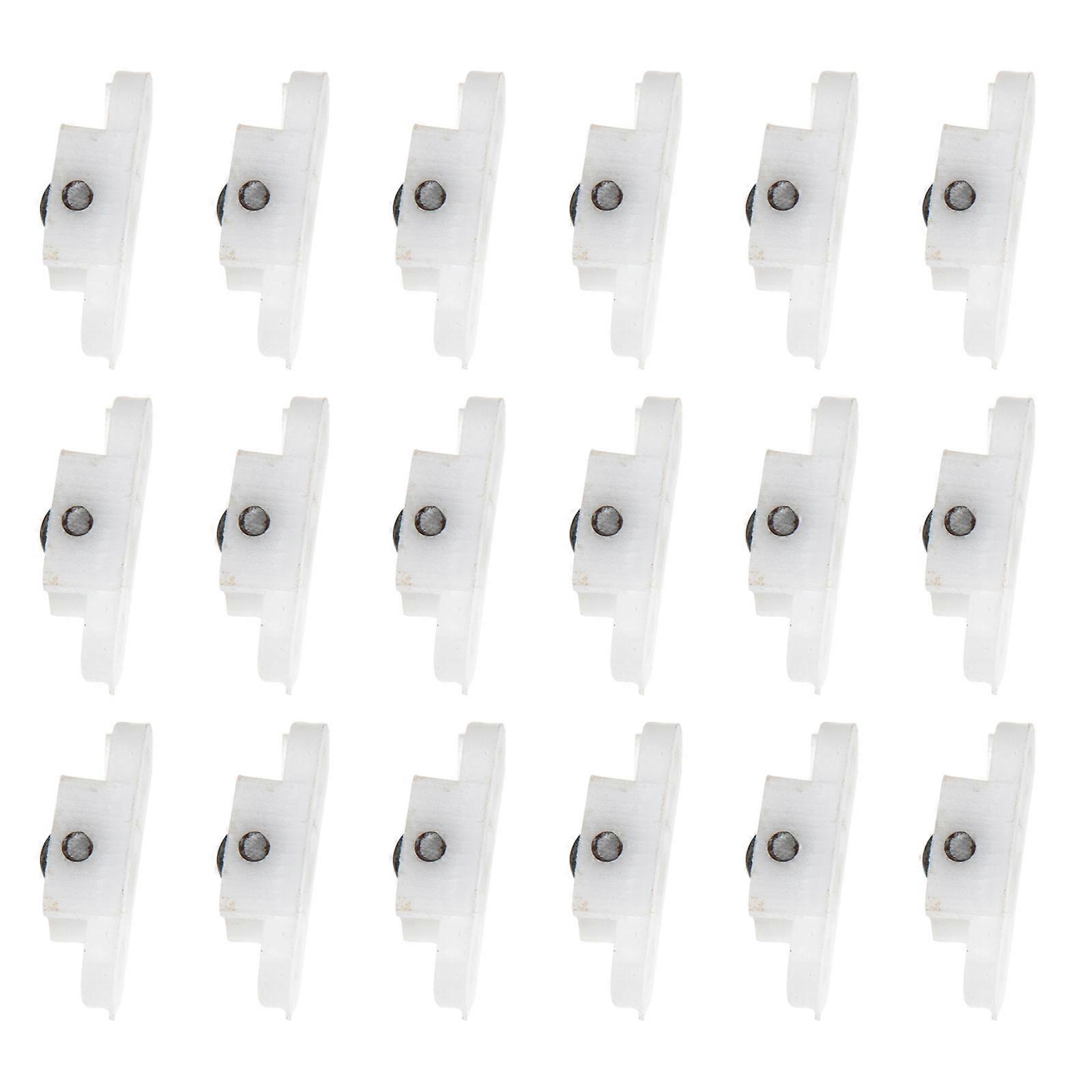 20pcs Cupboard Door Pulley, Smooth Sliding Window Roller for Cabinets and Screen Doors, Easy Installation, High Load Bearing Capacity