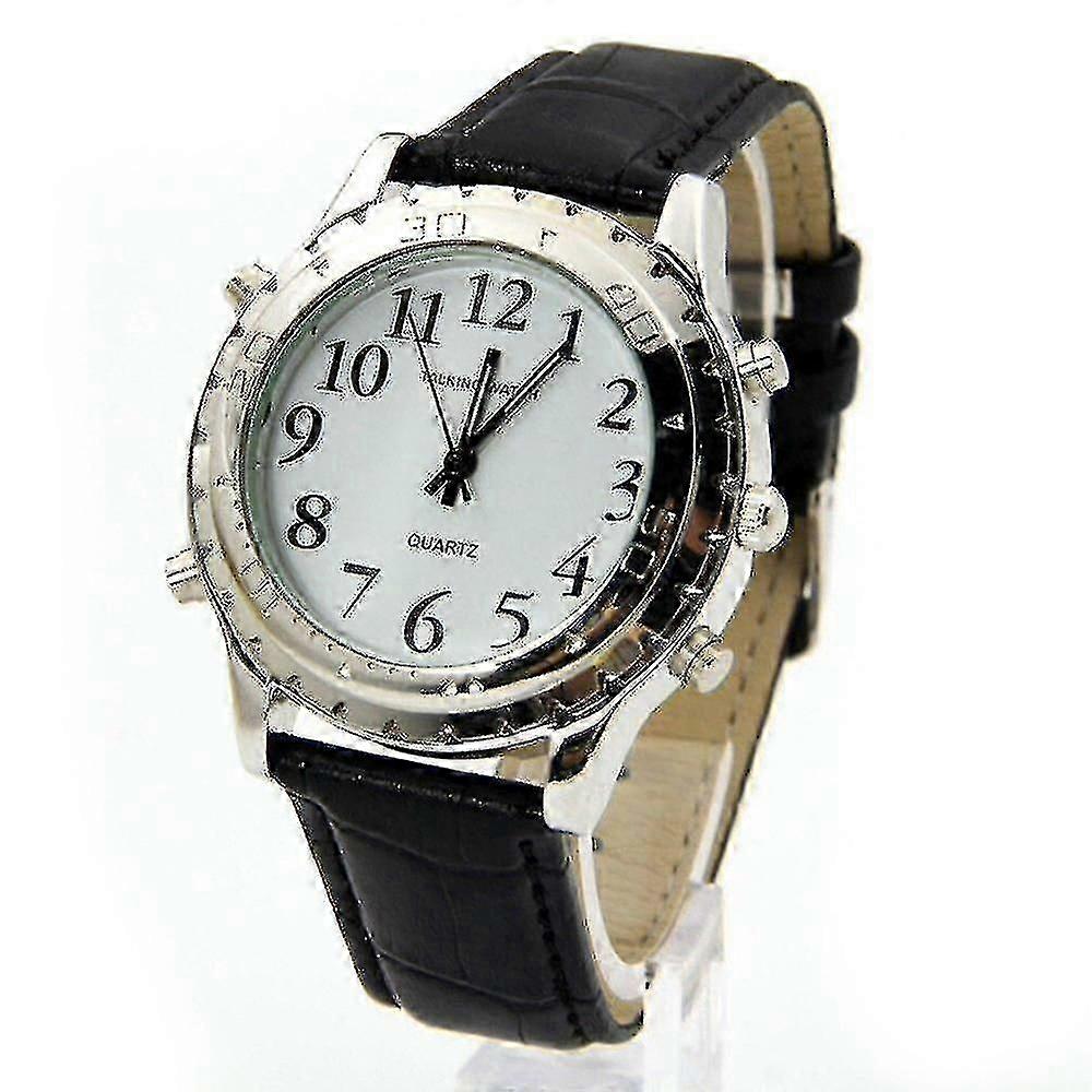 Αγγλόφωνο ρολόι ομιλίας για τυφλούς άτομα με προβλήματα όρασης ηλικιωμένους Peo Ao Mrkj