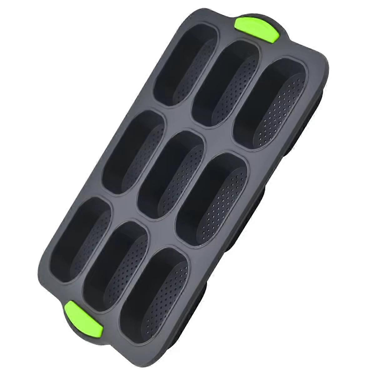 Silicone Bread Molds for Baking, Round Buns, Eclairs,Muffin Cakes - Non-Stick, Oven Safe Bakeware f