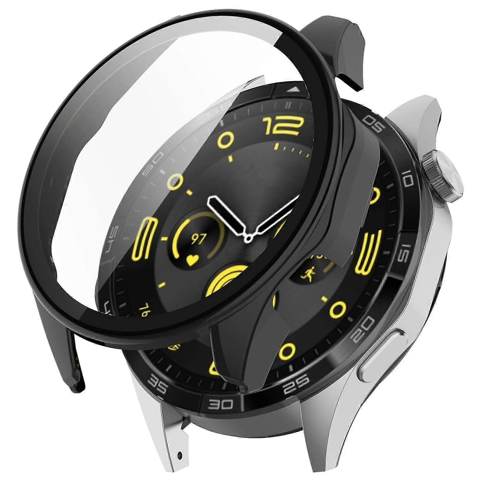 PC+Tempered Glass Integrated Smart Watch Case