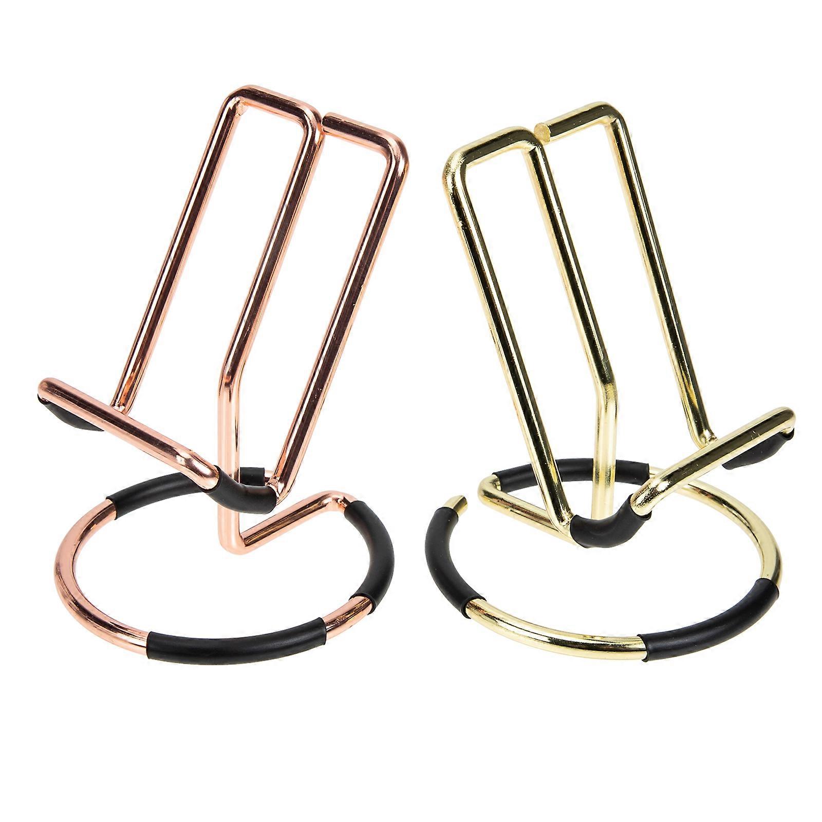 Cell Phone Stand Simple Design Desktop Cellphone Lifting Bracket Charging Convenience 3.93x2.95x2.95in 2Pack