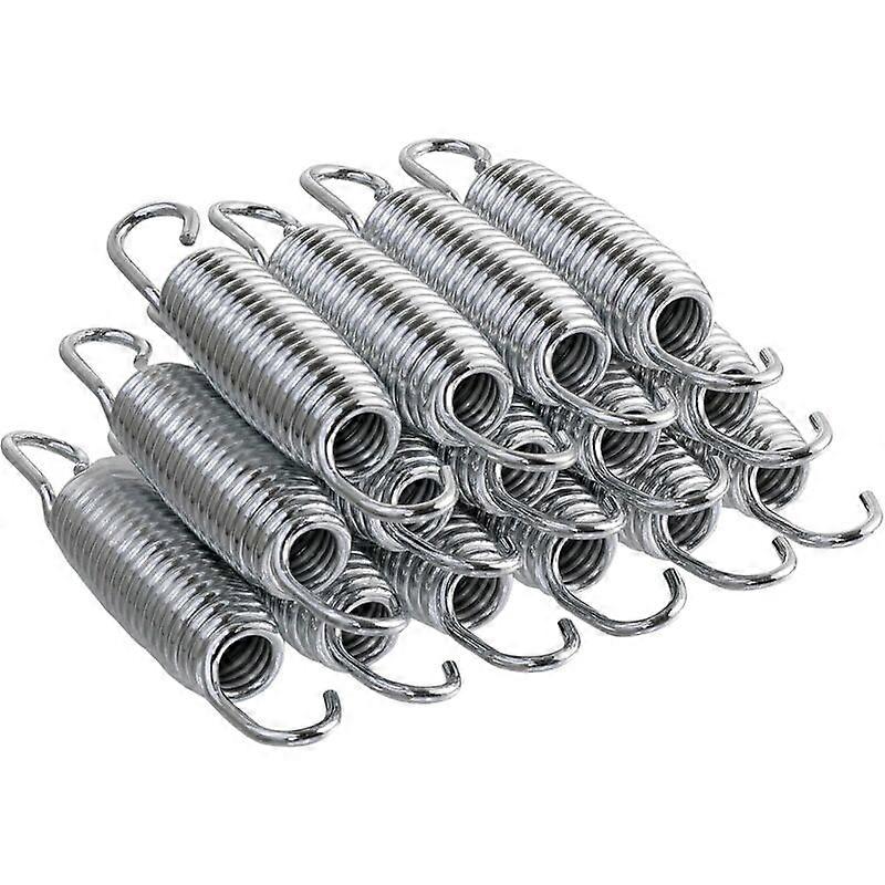 Trampoline Springs Set of 15 Trampoline Replacement Springs Heavy Duty Galvanized, Rustproof & Long Lasting