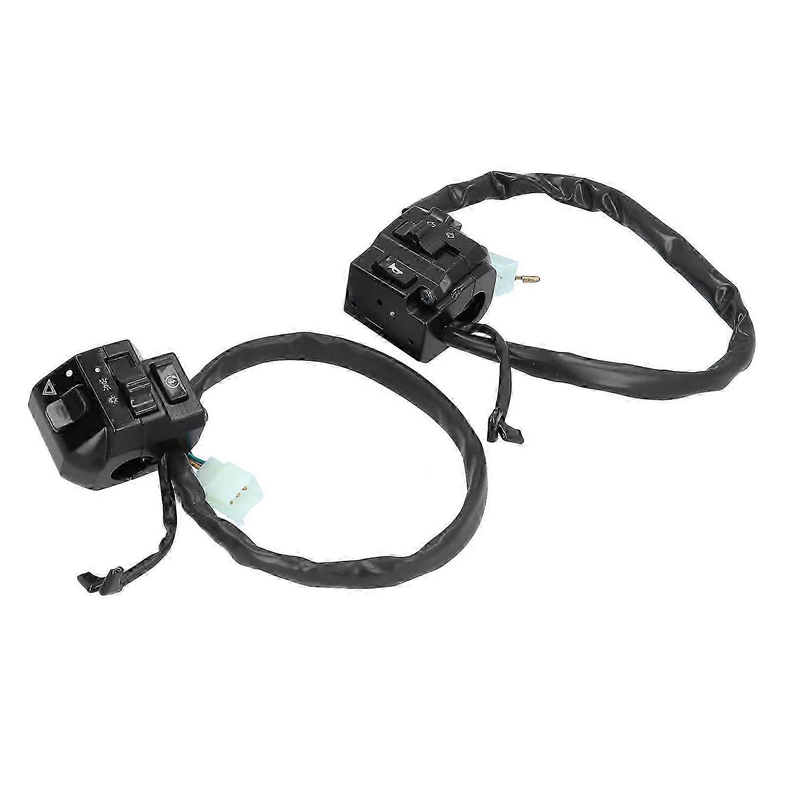 Universal 0.9in Handlebar Switch for Headlamp, Turn Signal, Horn, and Gear Control