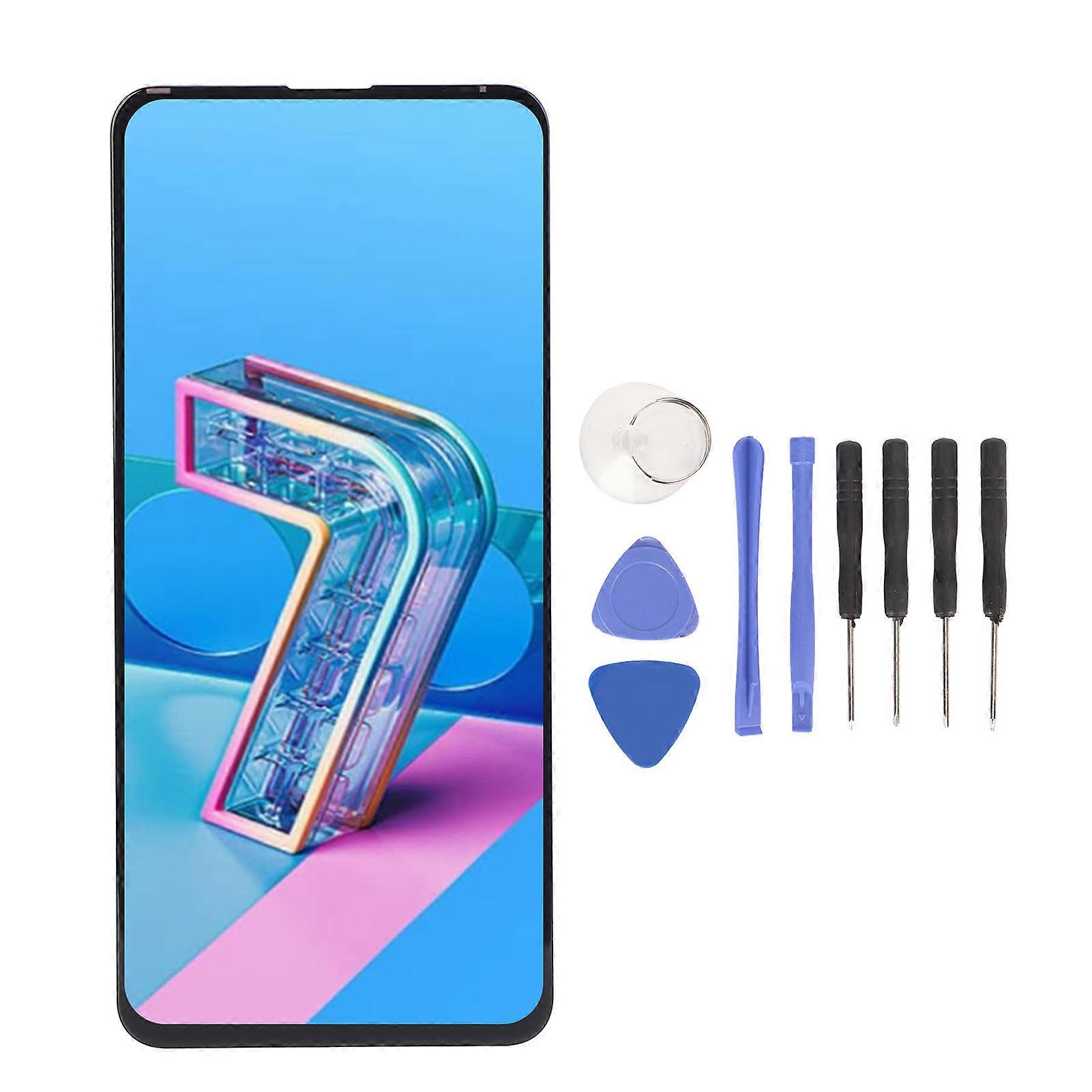 Zenfone 7/7 Pro Screen Replacement with OLED Display, Fingerprint Function, and Tools