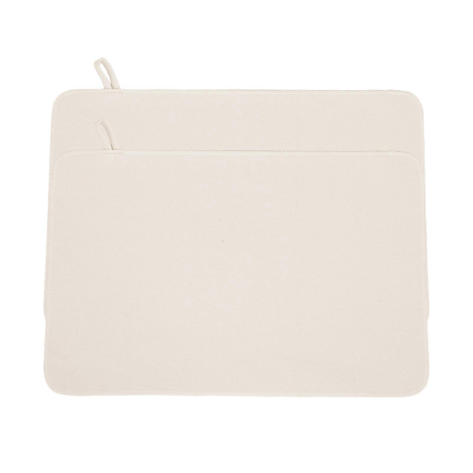 Home Steam Sauna Mat Felt Sauna Cushion Bath House Accessories Beige 19.45X12.97X0.08in Heat Insulation 2Pcs