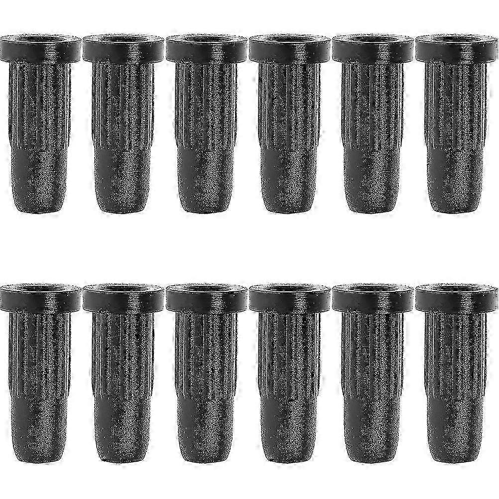 12pcs Chair Wheel Stopper Cover Glide Protector