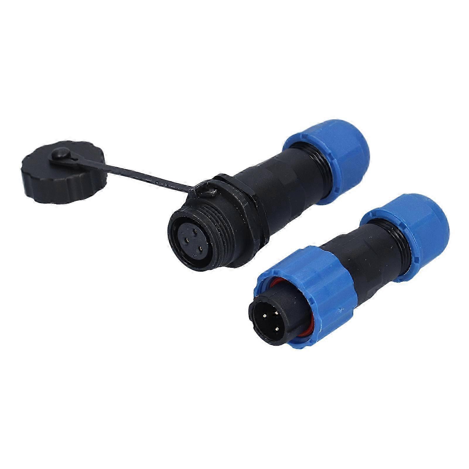 Aviation Cable Connector Socket 1 to 7 Pin Strong Connection Good Corrosion Resistance Plug 3 Pin (250V 5A)