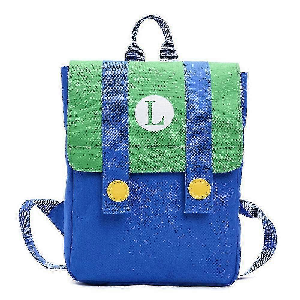 Cartoon Super Mario Bros Backpack for Toddlers - Ideal for Boys and Girls, Preschool and Elementary Students, Travel and Gift Use