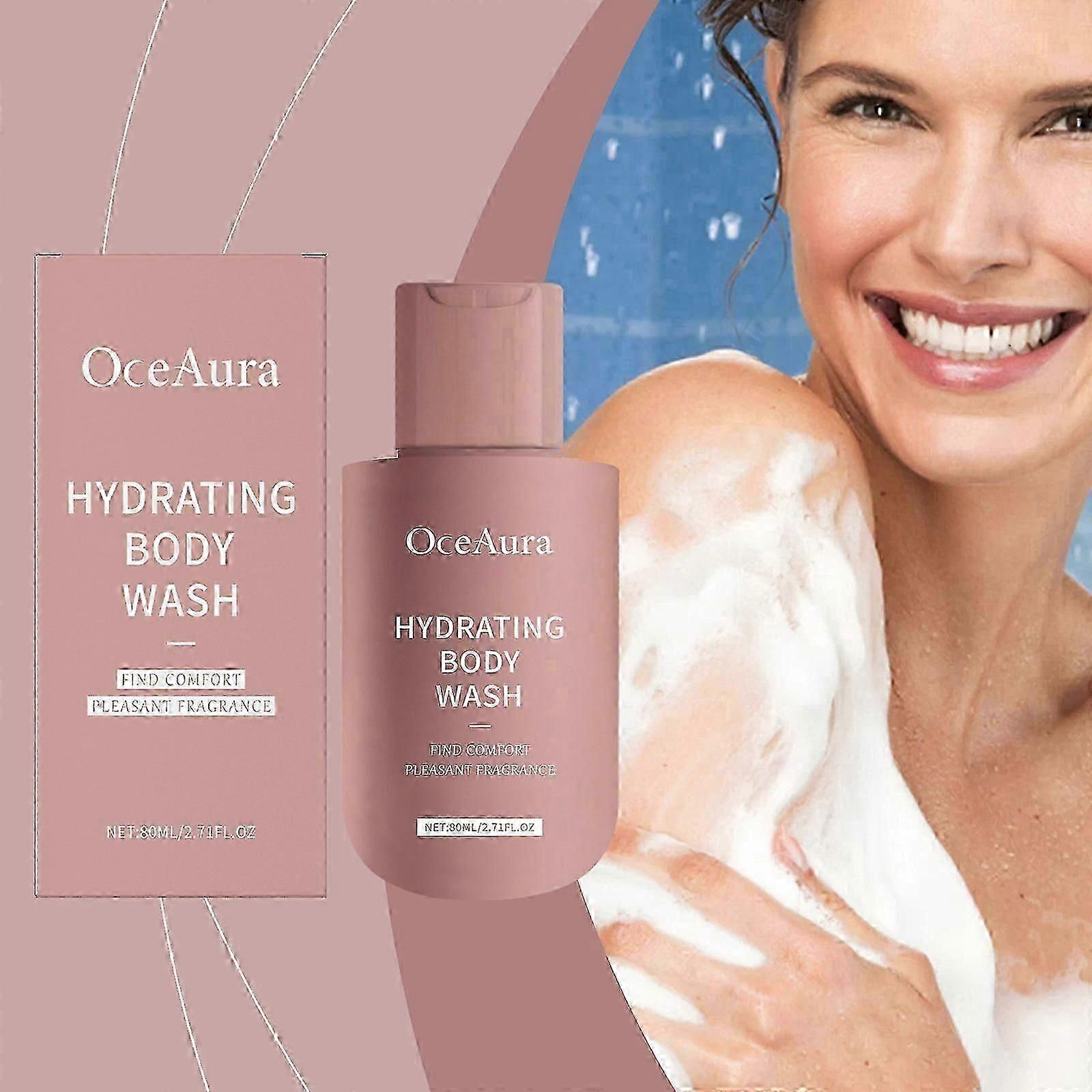 Nettoyant pour le corps à la niacinamide, nettoyant parfumé pour le corps, nettoyant pour le corps doux, rafraîchissant et hydratant à l’aloe vera