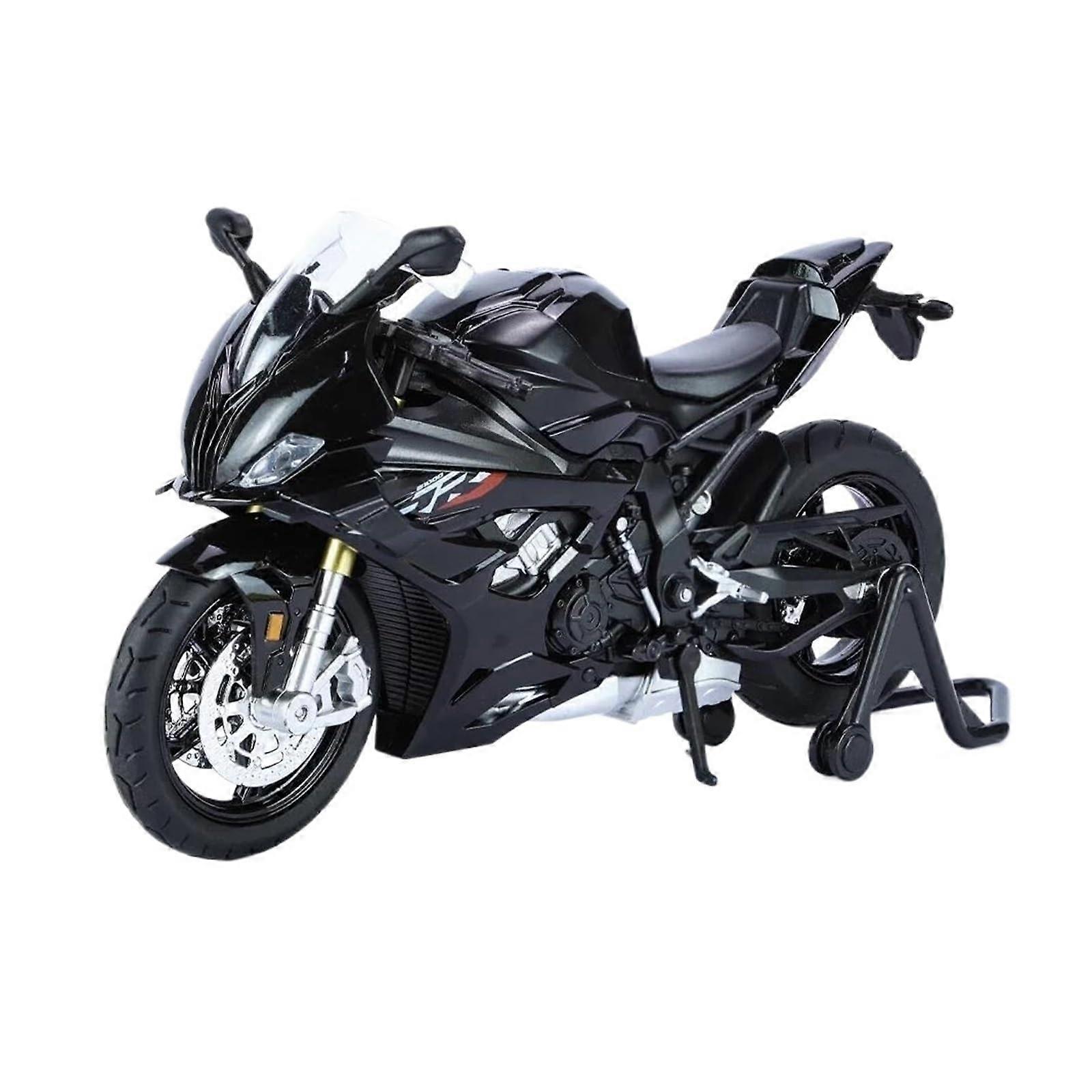 Miniature Engine Vehicle Models 1:12 Scale RRS1000 Alloy Die-Cast Motorcycle Toy Simulation Collection