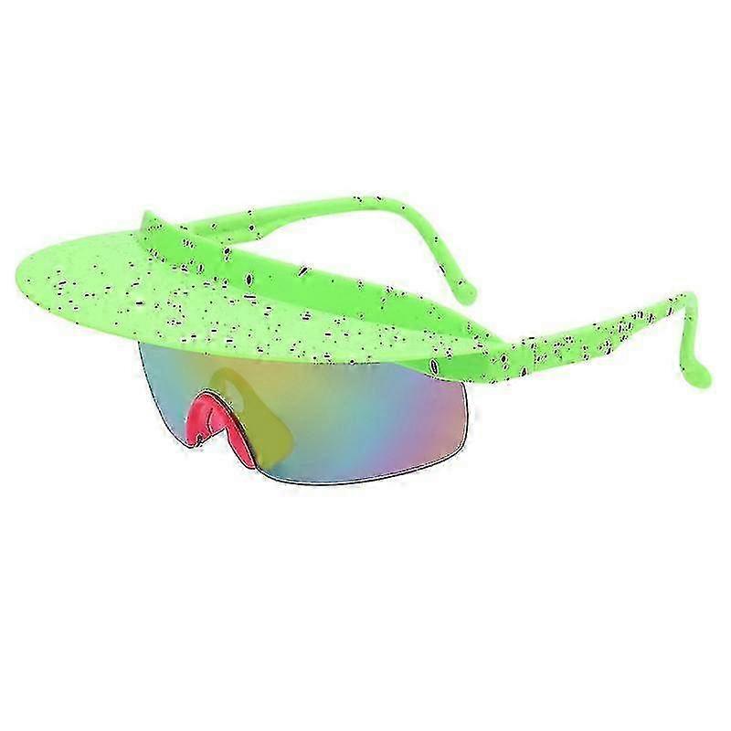 New Outdoor Large Sunglasses One Piece Protective Bicycle Sports Cycling Glasses for Men Colorful Visor