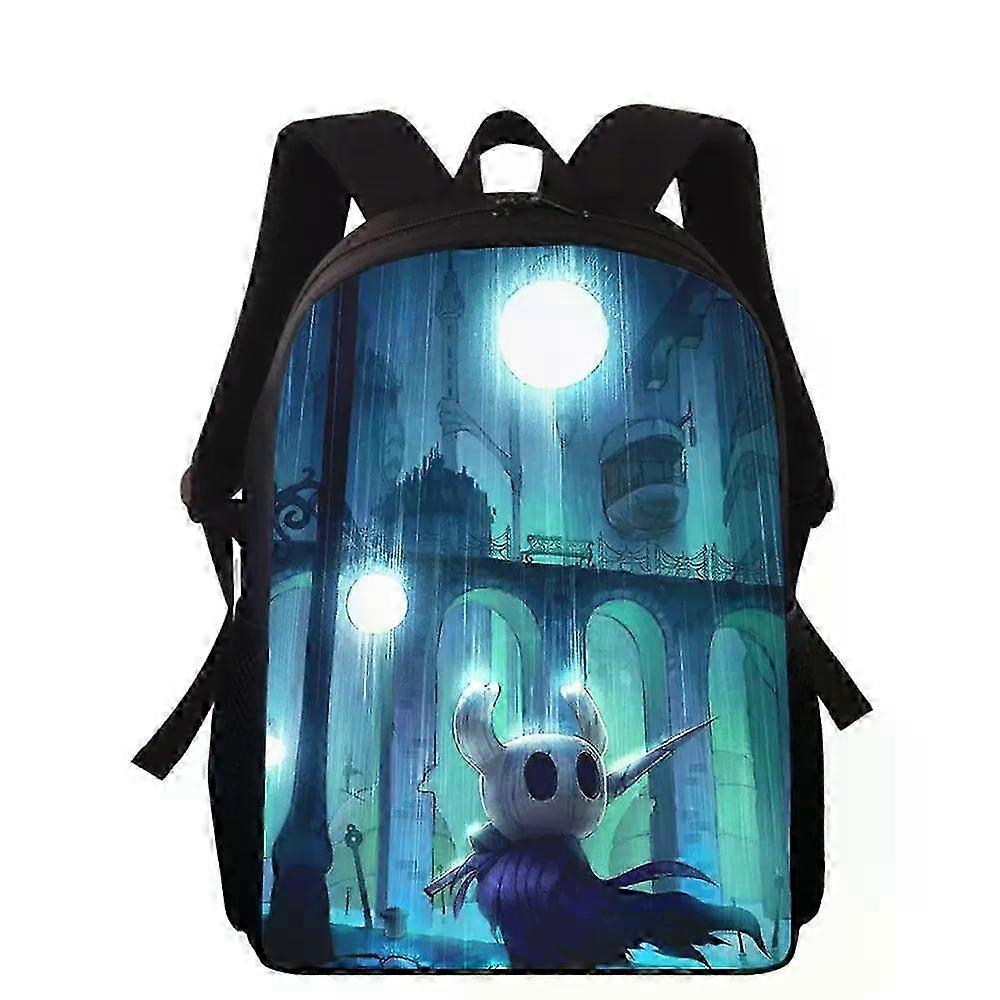 ホローナイトゲーム用キッズバックパック、男の子と女の子に適しています、学校の本バッグ657XQ