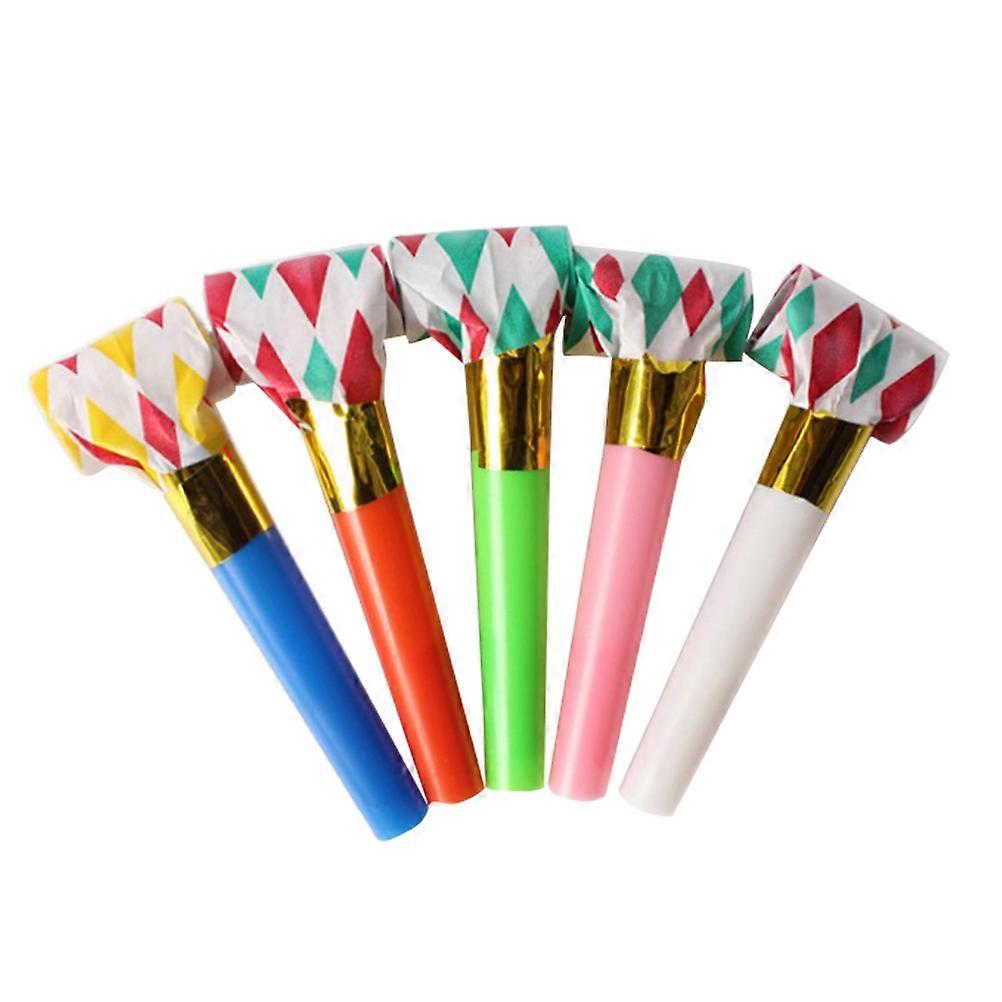 Cheering Noise Maker 6cm Plastic Party Supplies For Kids Birthday 25Pcs