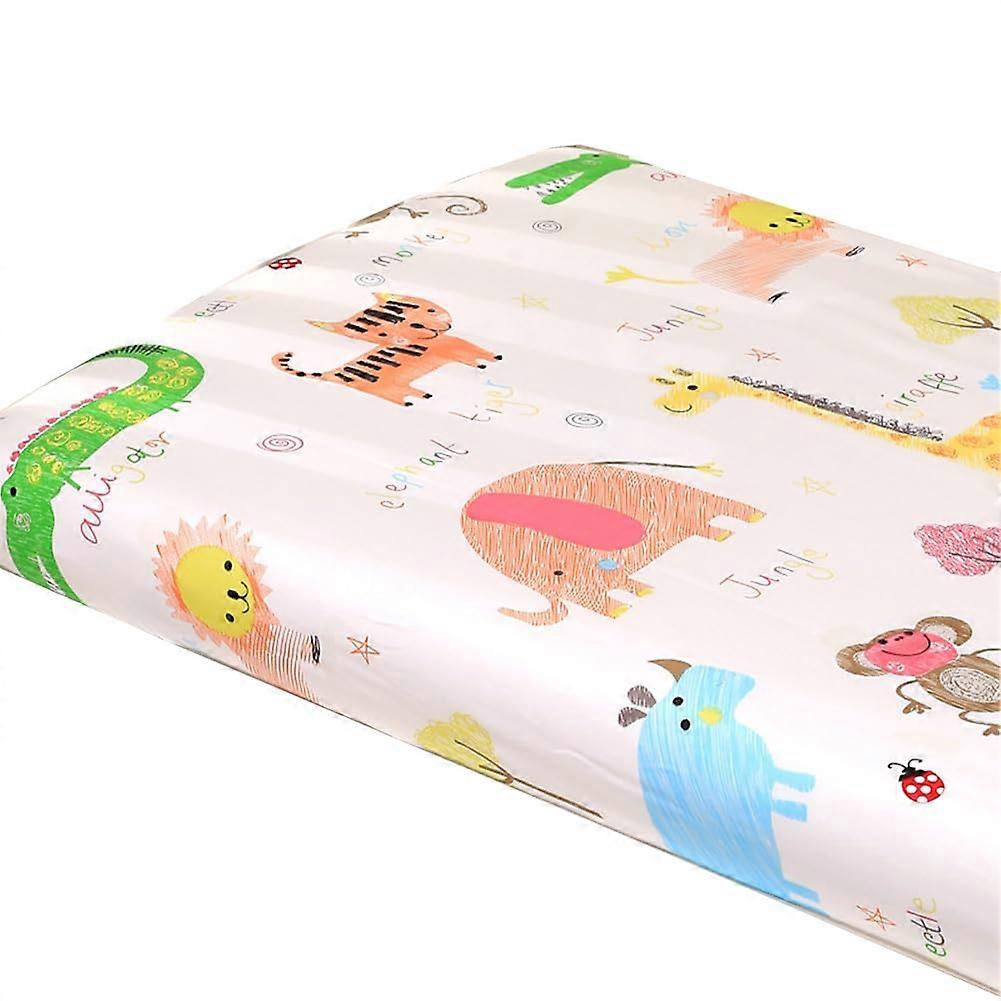 Fitted Sheet For Cot Pram Mattress Cover 144 x 74 x 5 cm Soft Bassinet Sheet All Round Elastic Band