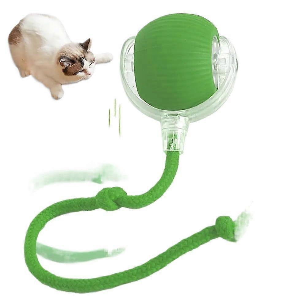 Smart Interactive Rolling Ball Cat Toy Ball to Relieve Boredom for Hi Cat Stick Kitten Charge Cat Ball Cat Accessories (2)